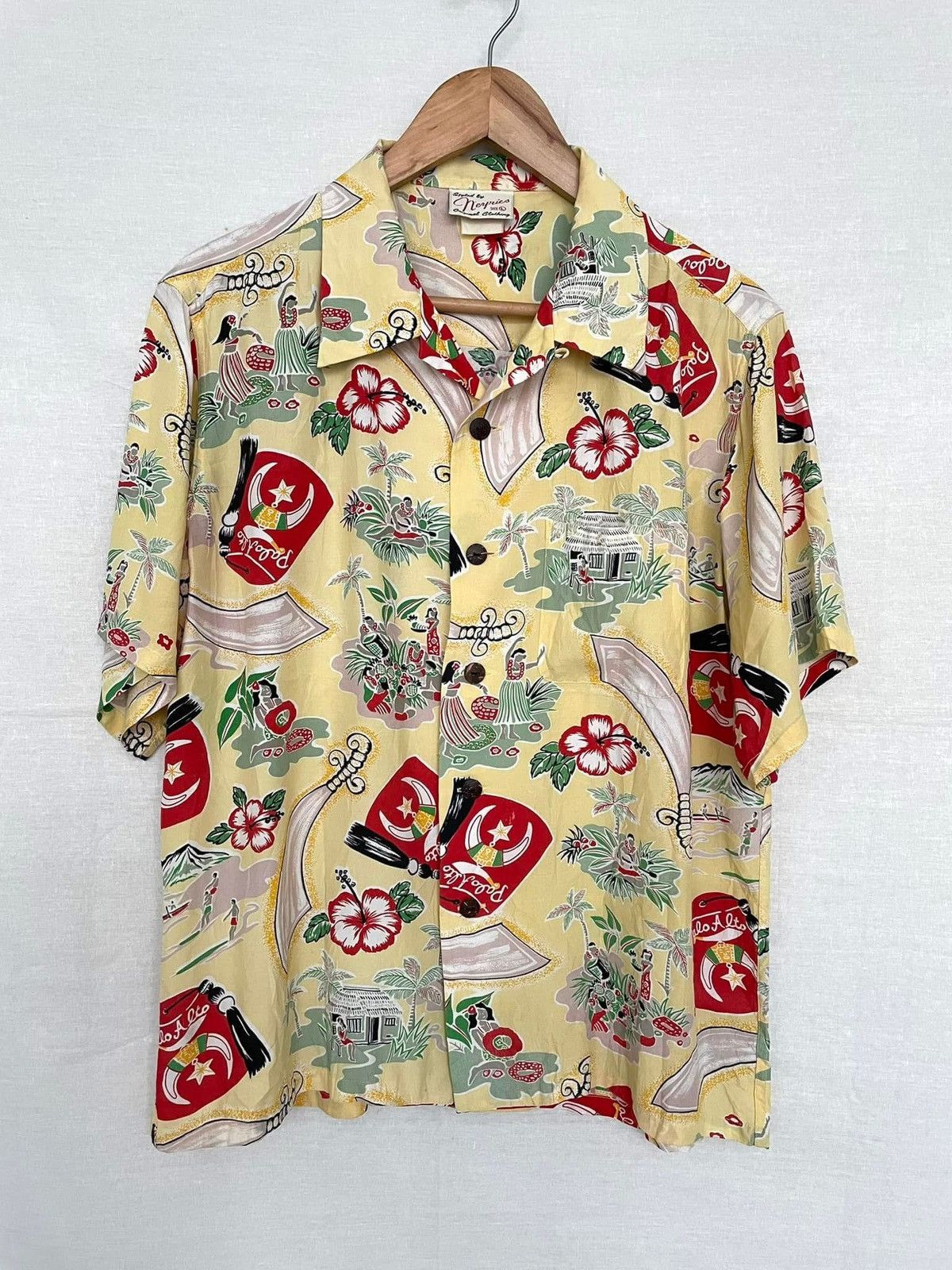 Sun Surf Japan Neyries Rayon Hawaiian Shirts 40s Style Size US L / EU 52-54 / 3 - 2 Thumbnail
