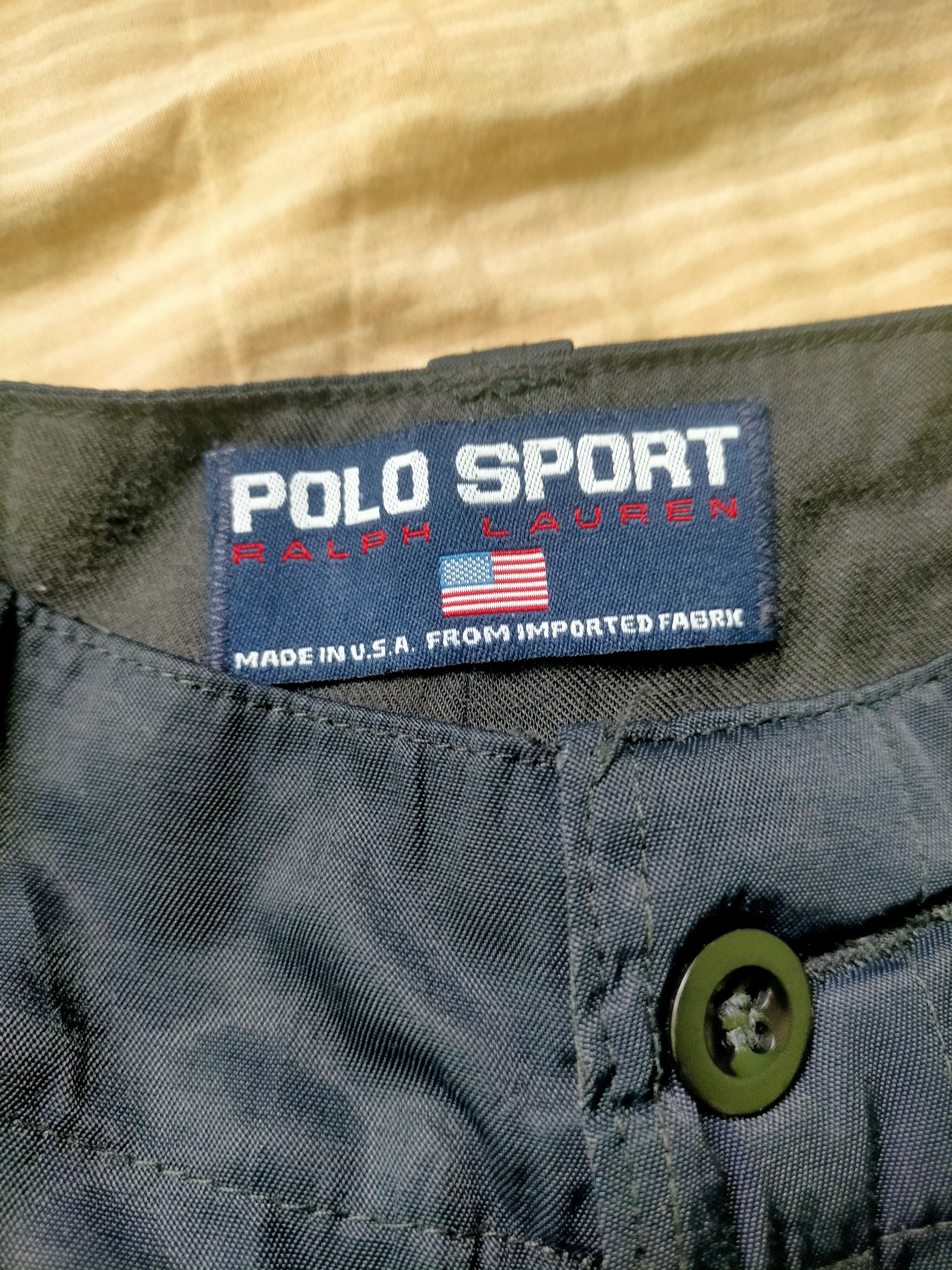 Polo Ralph Lauren Vintage Polo Sport Ralph Lauren RL 67 Cargo Pants Size US 35 - 6 Thumbnail