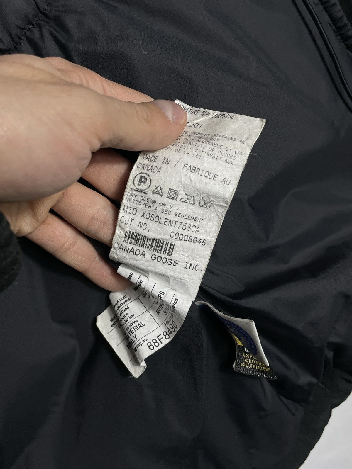Canada Goose × Vintage Canada Goose Montebello Puffer Jacket Down Coat Outdoor Warm Size M / US 6-8 / IT 42-44 - 10 Thumbnail