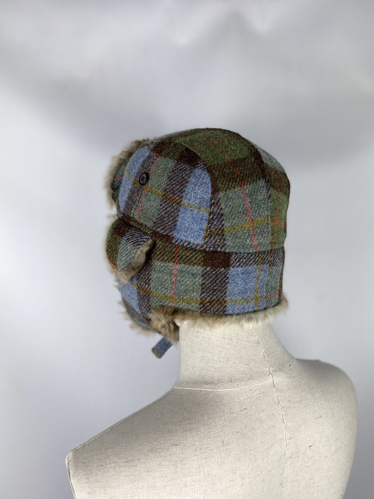 Harris Tweed Harris Tweed wool trapper Ushanka hat size L Size ONE SIZE - 6 Thumbnail