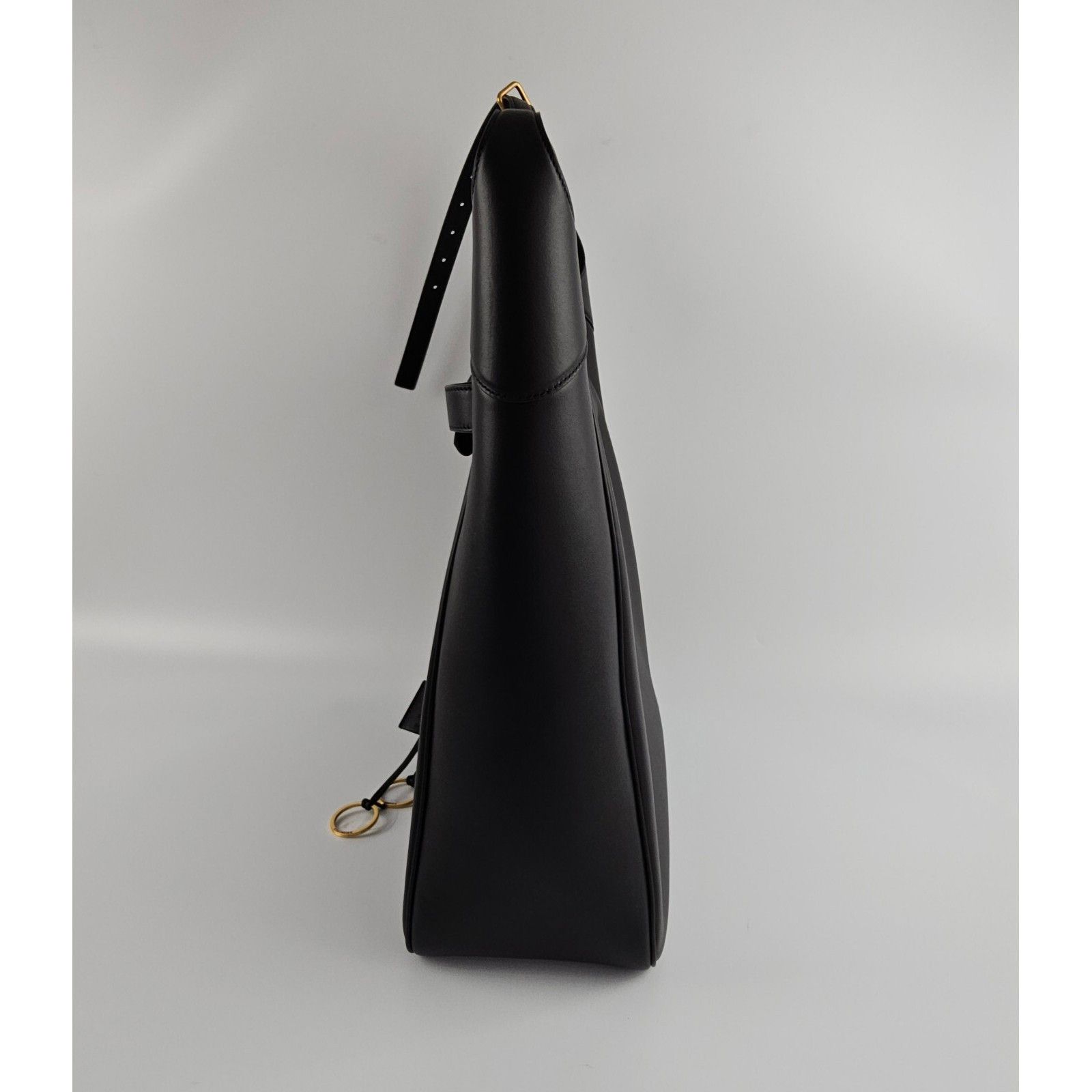 Balenciaga BALENCIAGA Bel Air Large $3990 Black Smooth Calfksin Hobo Ba Size ONE SIZE - 6 Thumbnail