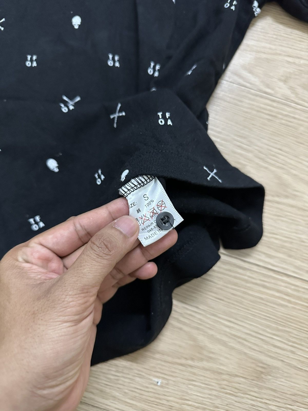 Buzz Rickson's × Japanese Brand × Vintage Rare Crows x WORST T.F.O.A Hiroshi Takahashi Polo Shirt Size US S / EU 44-46 / 1 - 6 Thumbnail