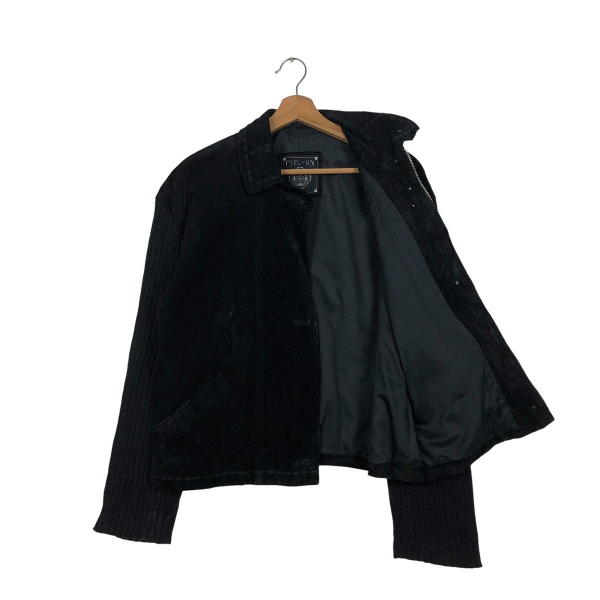 Japanese Brand 🔥VINTAGE CROPPED ARCHIEVE PIGSKINS LEATHER JACKET CIEL-UN Size US M / EU 48-50 / 2 - 13 Thumbnail