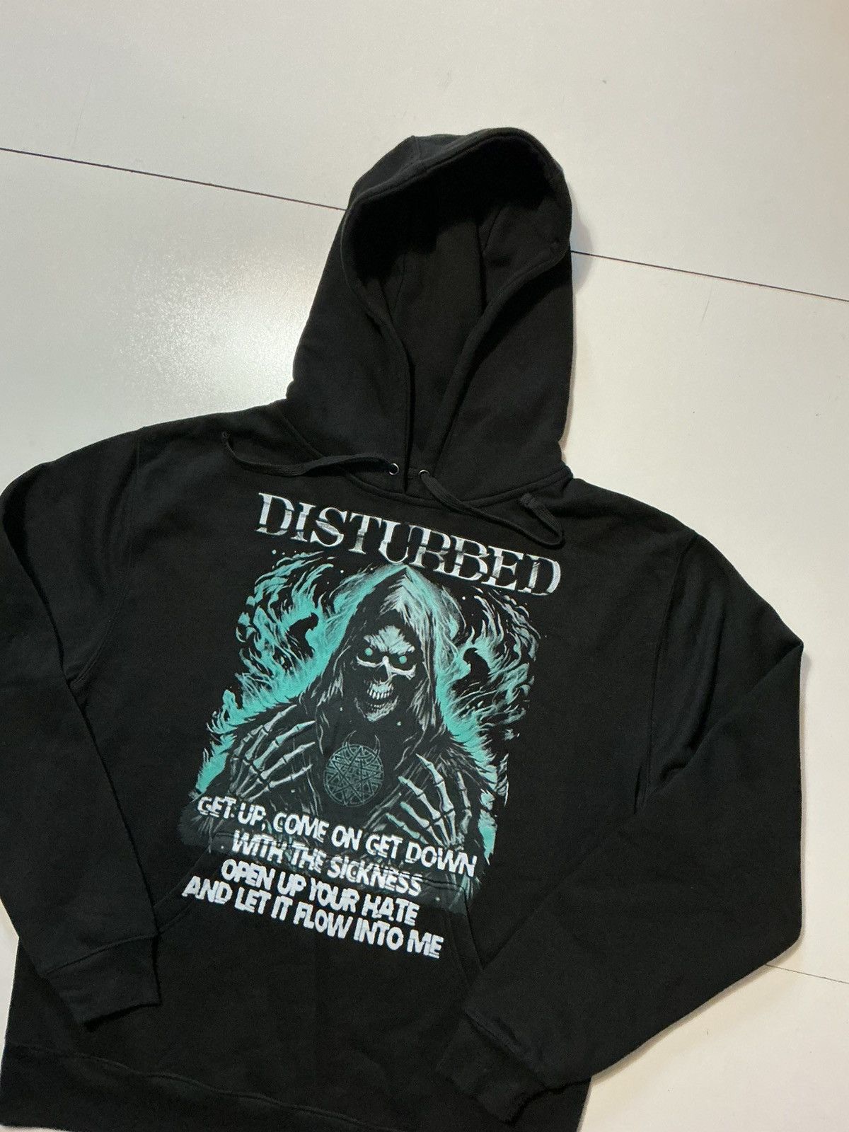 Other Disturbed 25 Years Of The Sickness Anniversary Band Hoodie Size US M / EU 48-50 / 2 - 3 Thumbnail