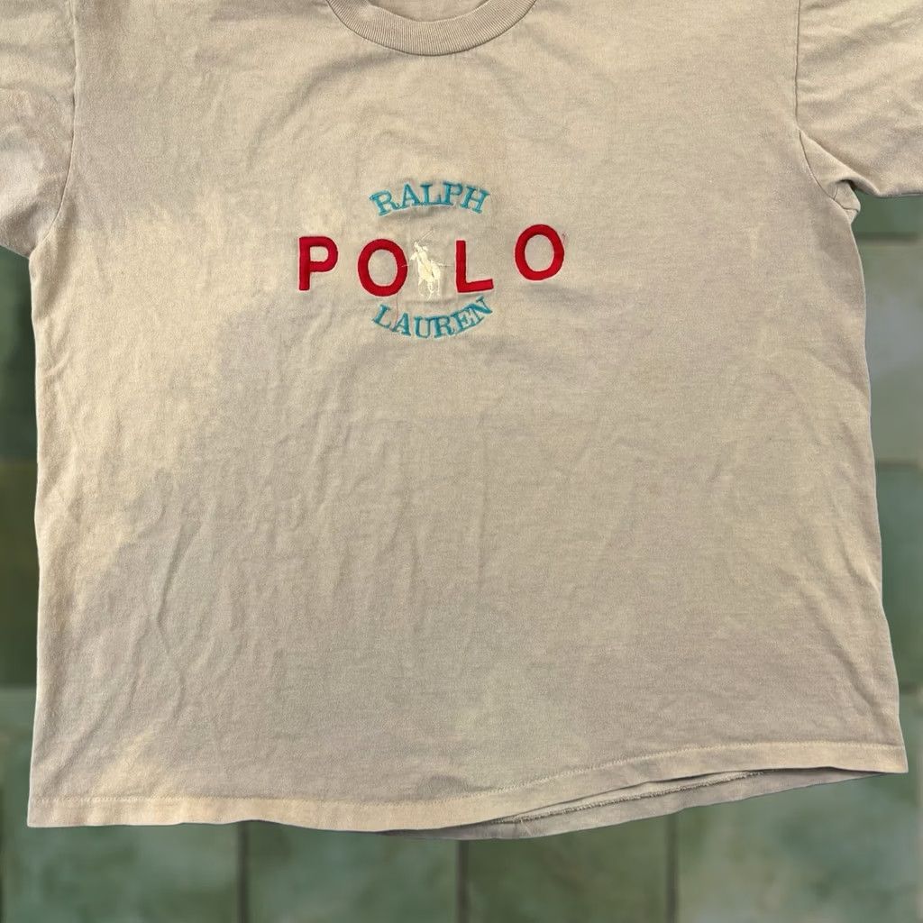 Ralph Lauren VINTAGE Polo Ralph Lauren Shirt Mens Large Beige Short Sleeve 90s USA Polo Ralph Lauren Shirt Mens Large Beige Short Sleeve 90s USA Size US L / EU 52-54 / 3 - 1 Thumbnail