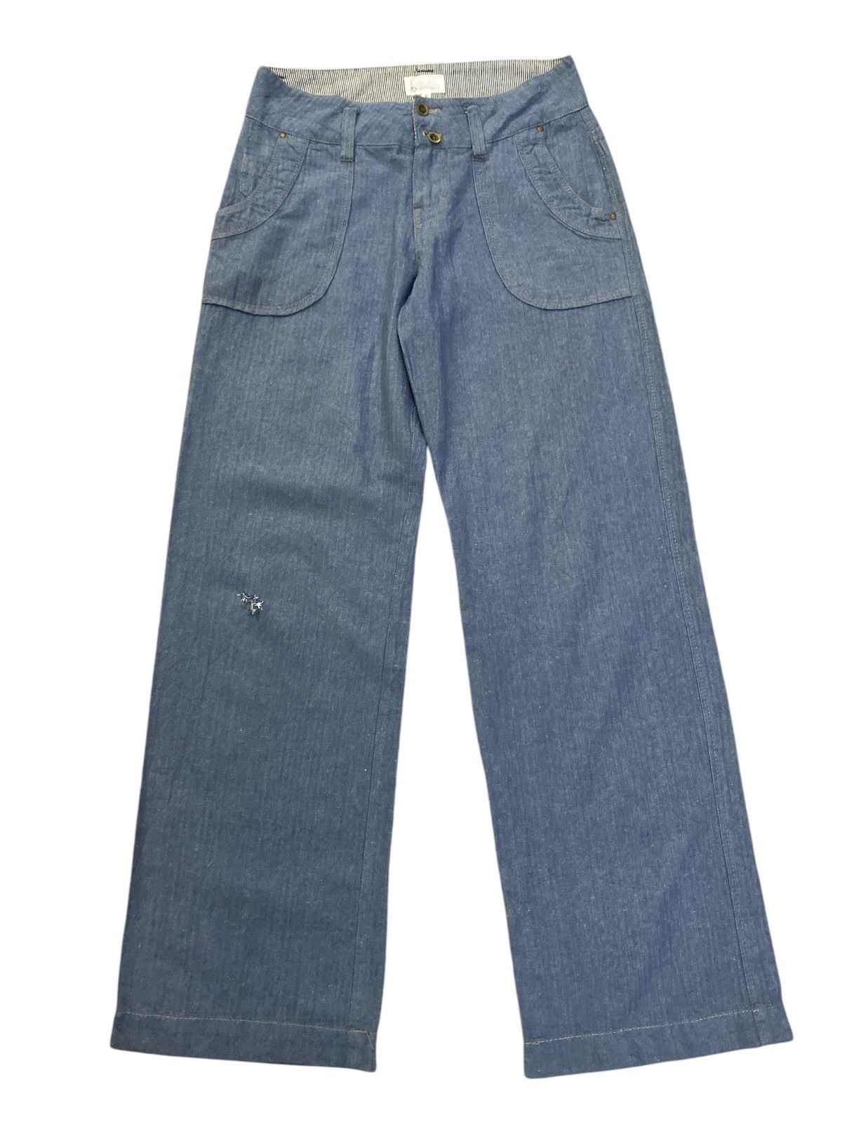 Japanese Brand × Takeo Kikuchi Takeo Kikuchi Baker Denim Loose Straight Size US 30 / EU 46 - 7 Thumbnail