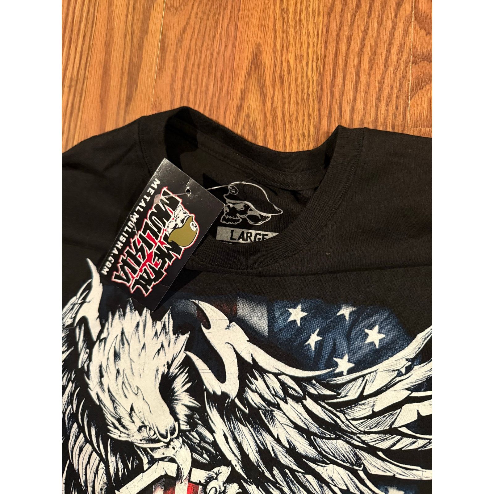Metal Mulisha Metal Mulisha Patriotic Skull NWT Size US L / EU 52-54 / 3 - 3 Thumbnail