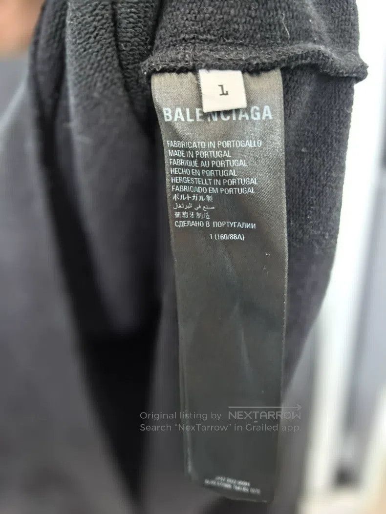Balenciaga Balenciaga Handwritten Solid Color Letter Logo Printed Cas Size US S / EU 44-46 / 1 - 4 Thumbnail