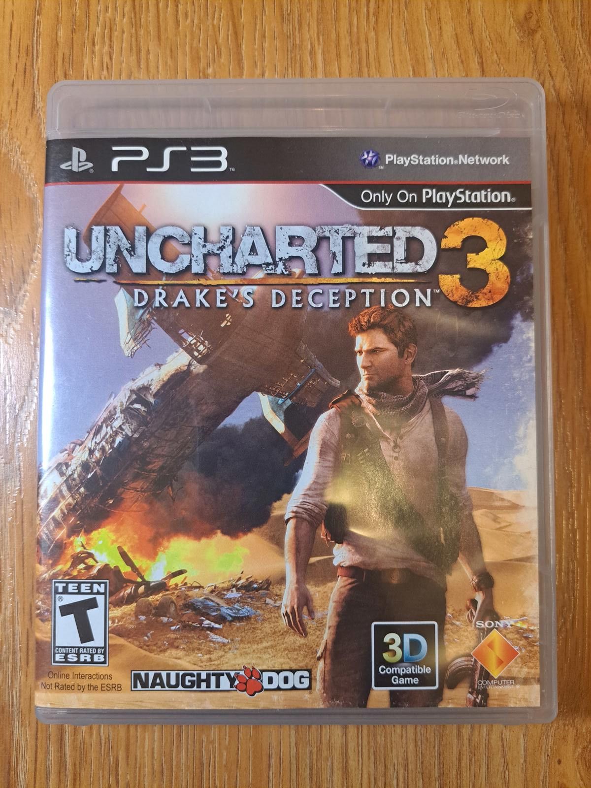 Sony Uncharted 3 PS3 Playstation 3 Video Game COMPLETE Size ONE SIZE - 1 Thumbnail