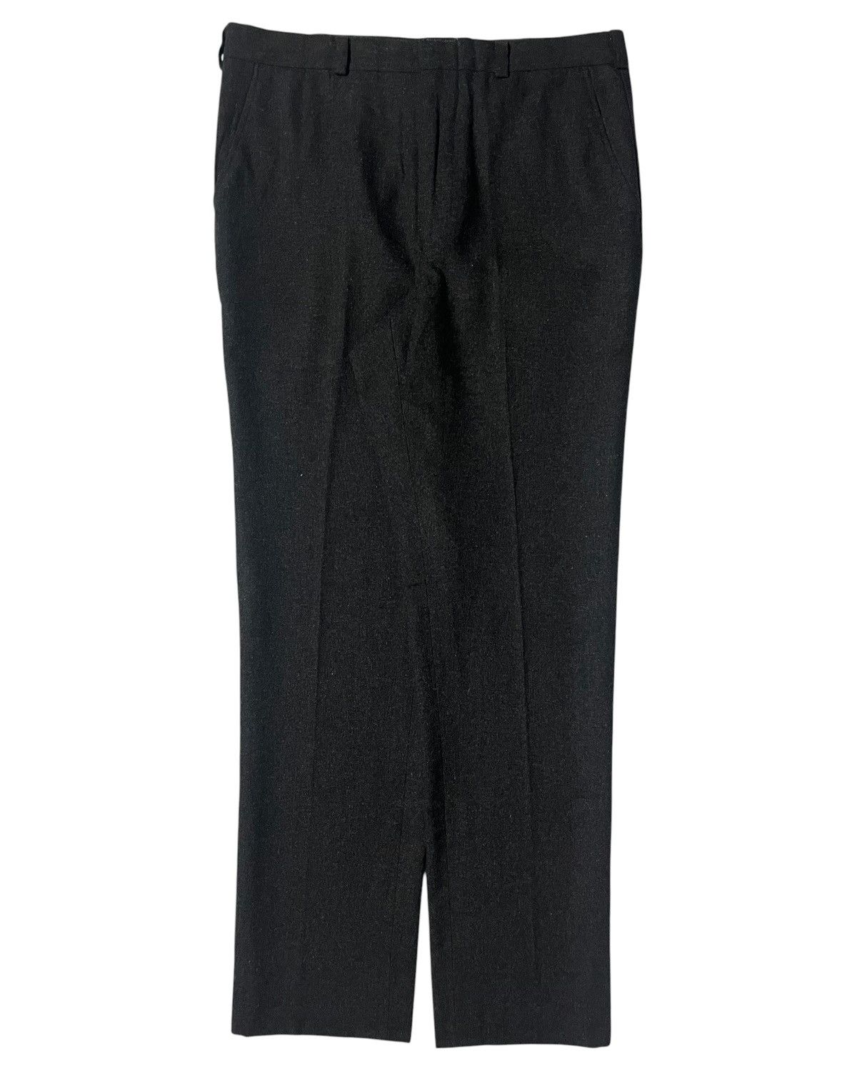Vintage TRUE VINTAGE Le Chat France 1970s Euro Wool Trousers Size US 32 / EU 48 - 2 Thumbnail