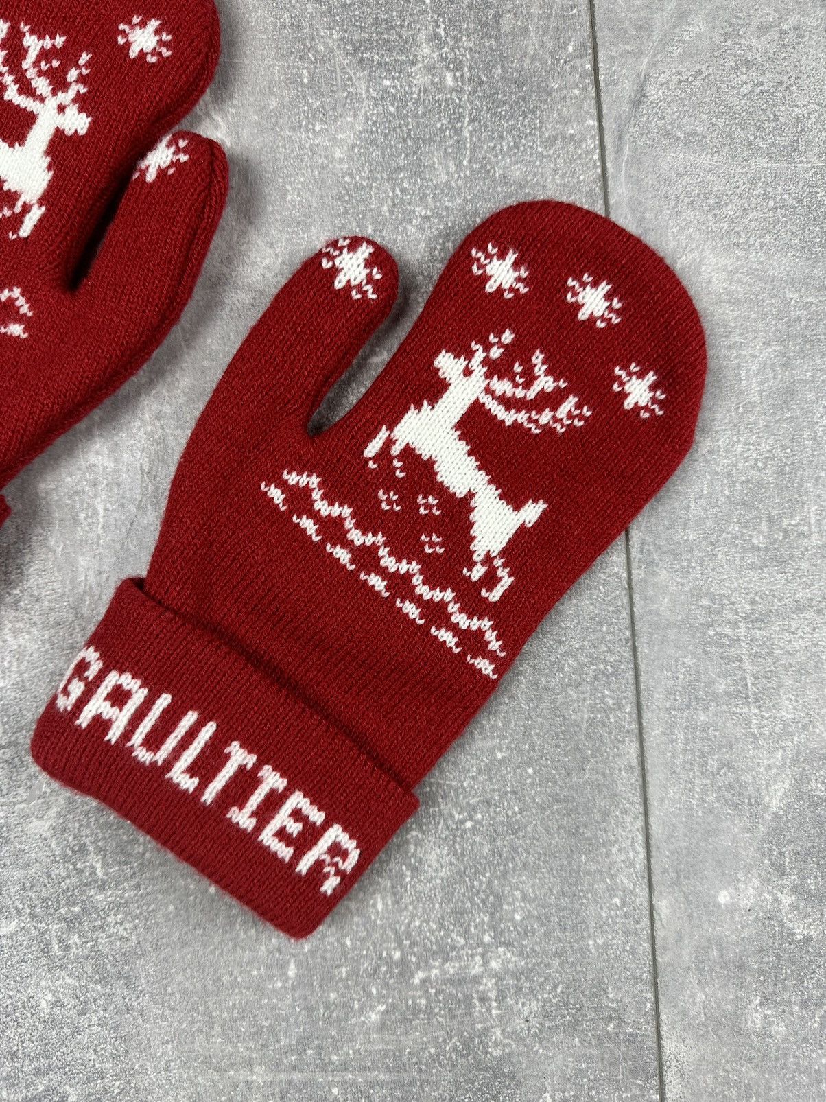 Jean Paul Gaultier Jean Paul Gaultier Luxury Printed Gloves Size ONE SIZE - 4 Thumbnail