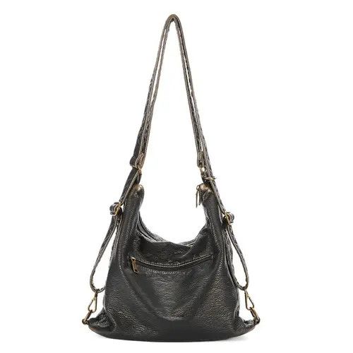 Vintage Women Multi-funtional Soft Shoulder Bag Size ONE SIZE - 2 Thumbnail