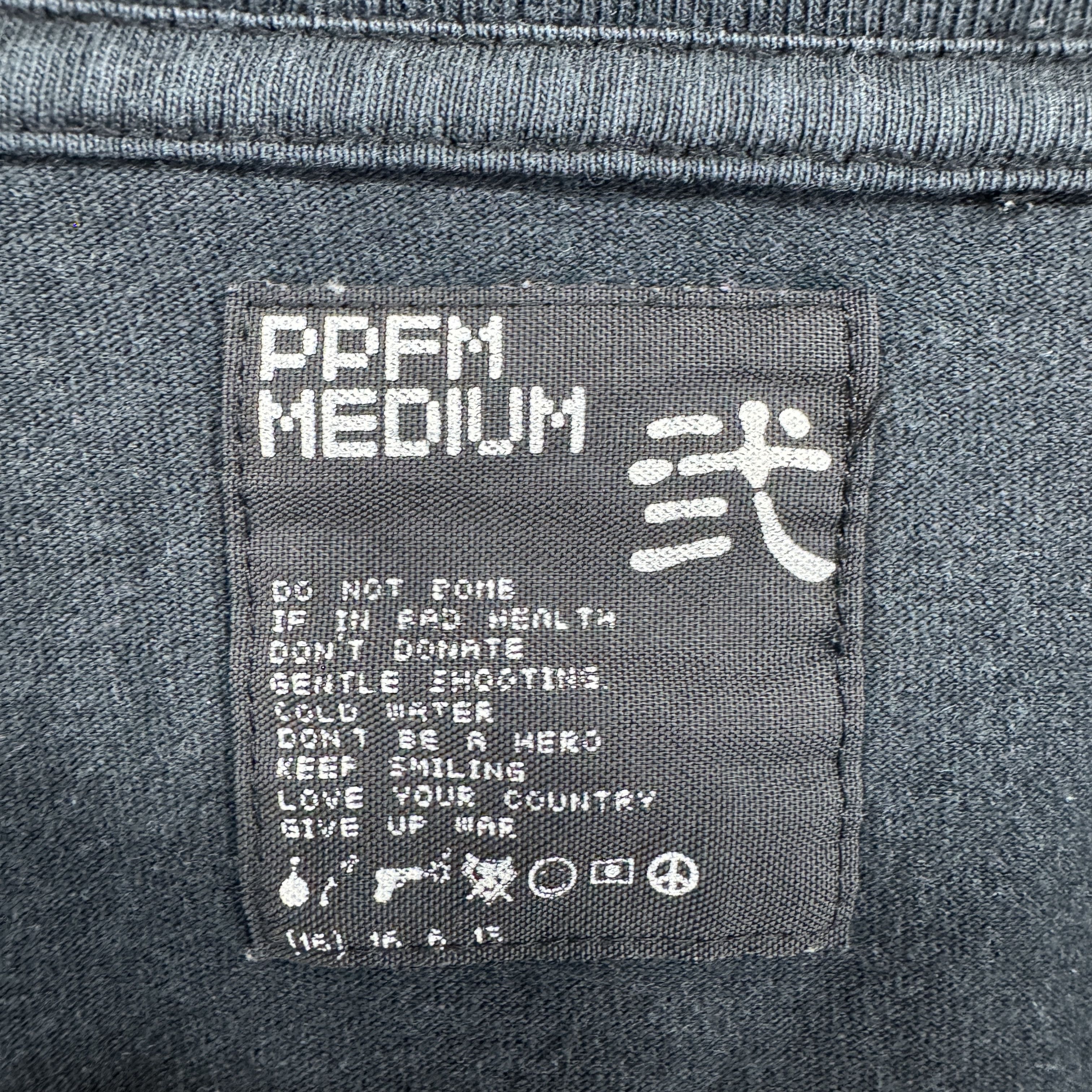 PPFM Rare Vintage Japanese Brand PPFM Print Fish Sunfaded Tshirt Size US M / EU 48-50 / 2 - 5 Thumbnail