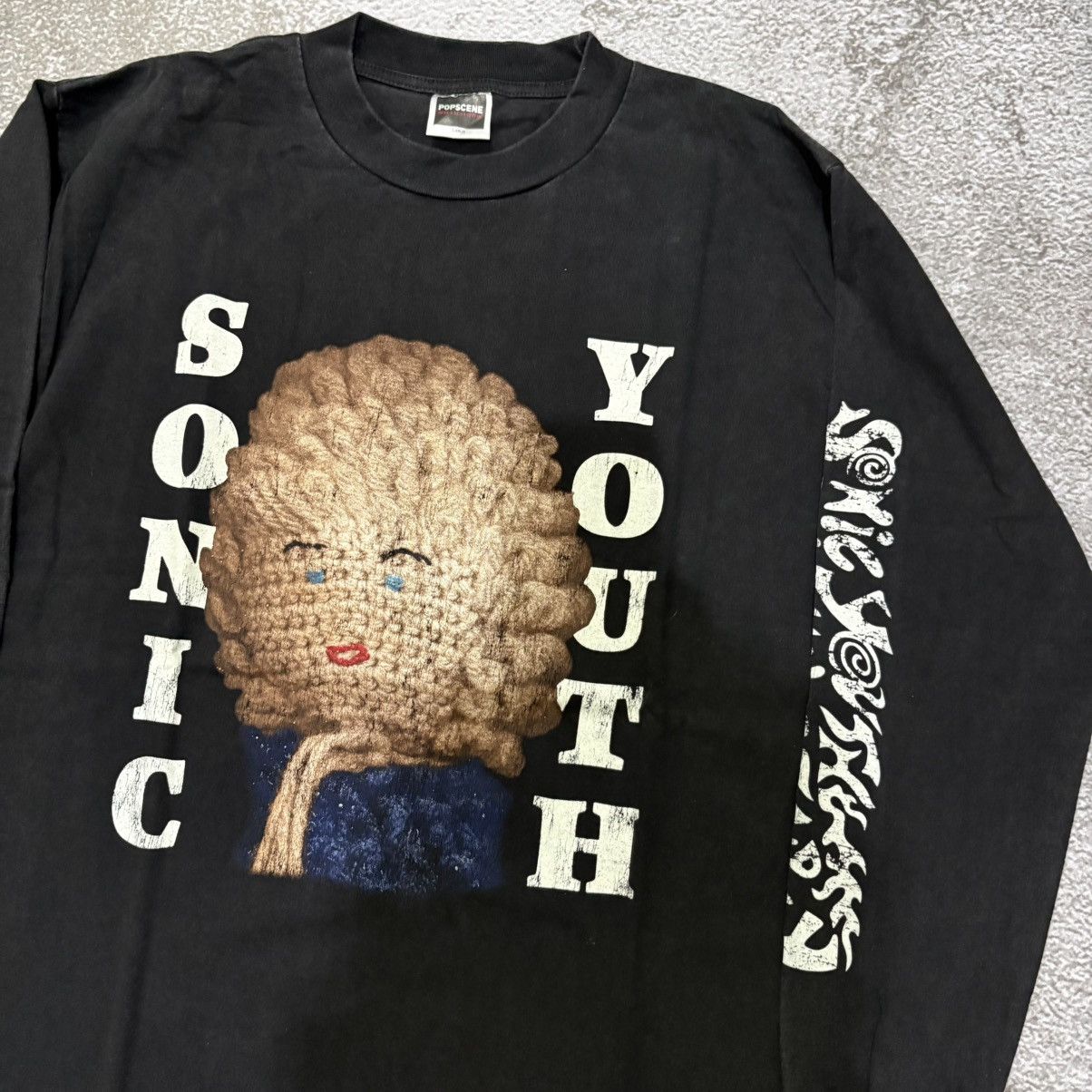 Japanese Brand Sonic Youth Tshirt (Faded Black) Size US L / EU 52-54 / 3 - 2 Thumbnail