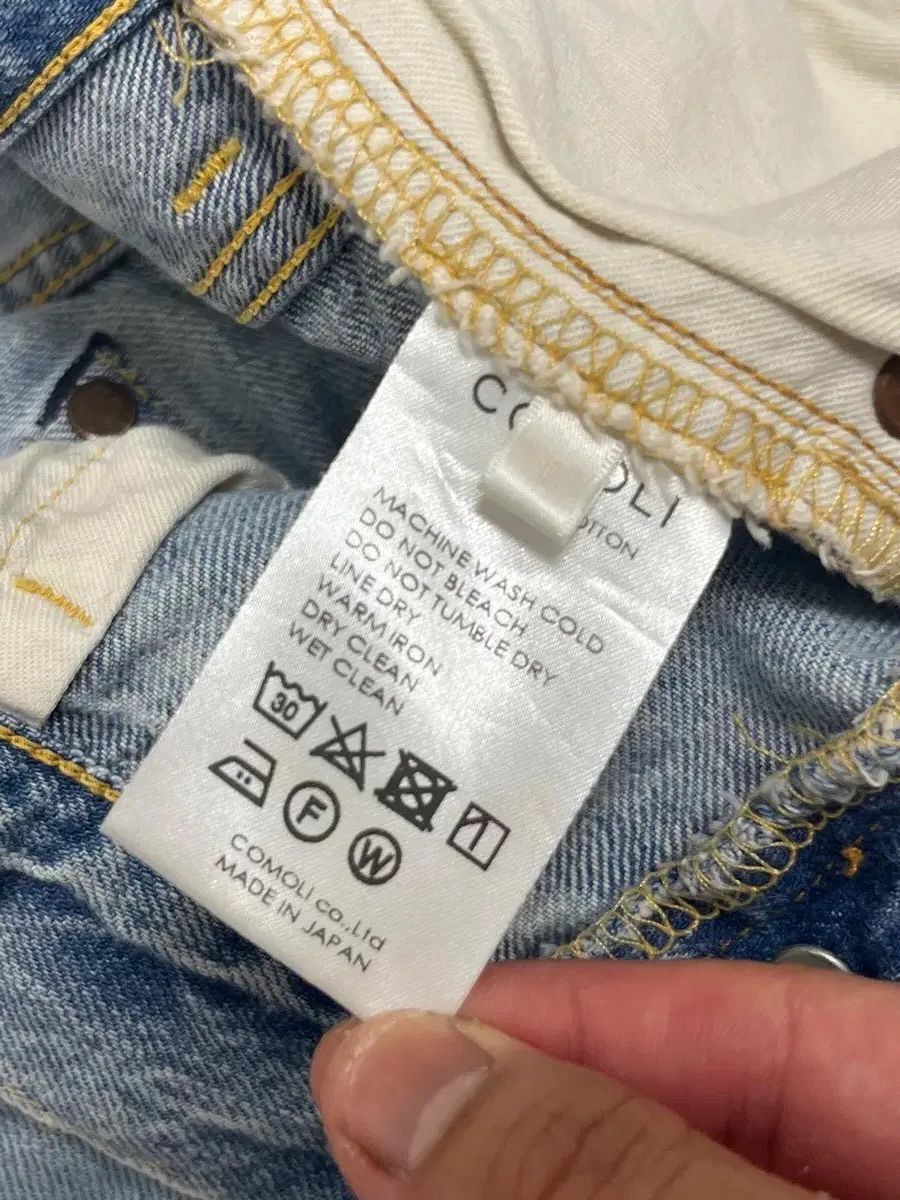 Comoli Comoli Bleach Denim jeans Size US 30 / EU 46 - 4 Thumbnail