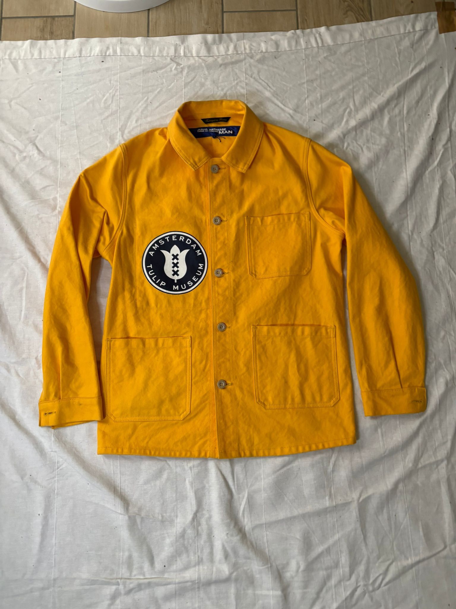 COMME des GARCONS×LE LABOUREUR ワークジャケット CDG: Le Laboureur Short Work Jacket (Black) | DSML E-SHOP