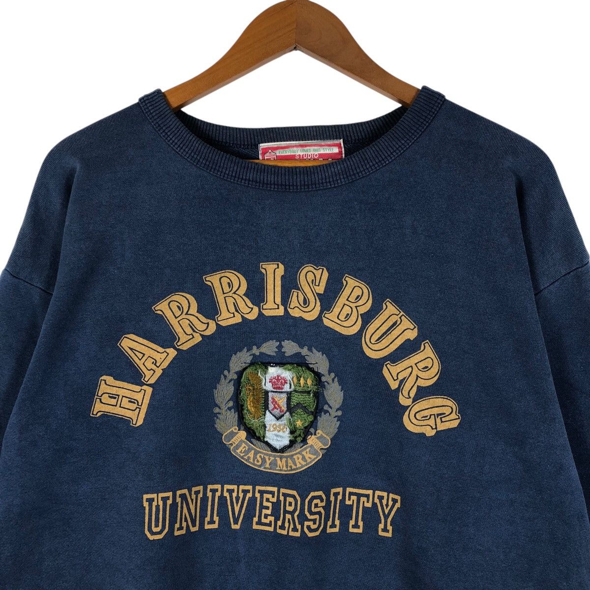 Vintage Vintage HARRISBURG University Sweatshirt Size US L / EU 52-54 / 3 - 3 Thumbnail