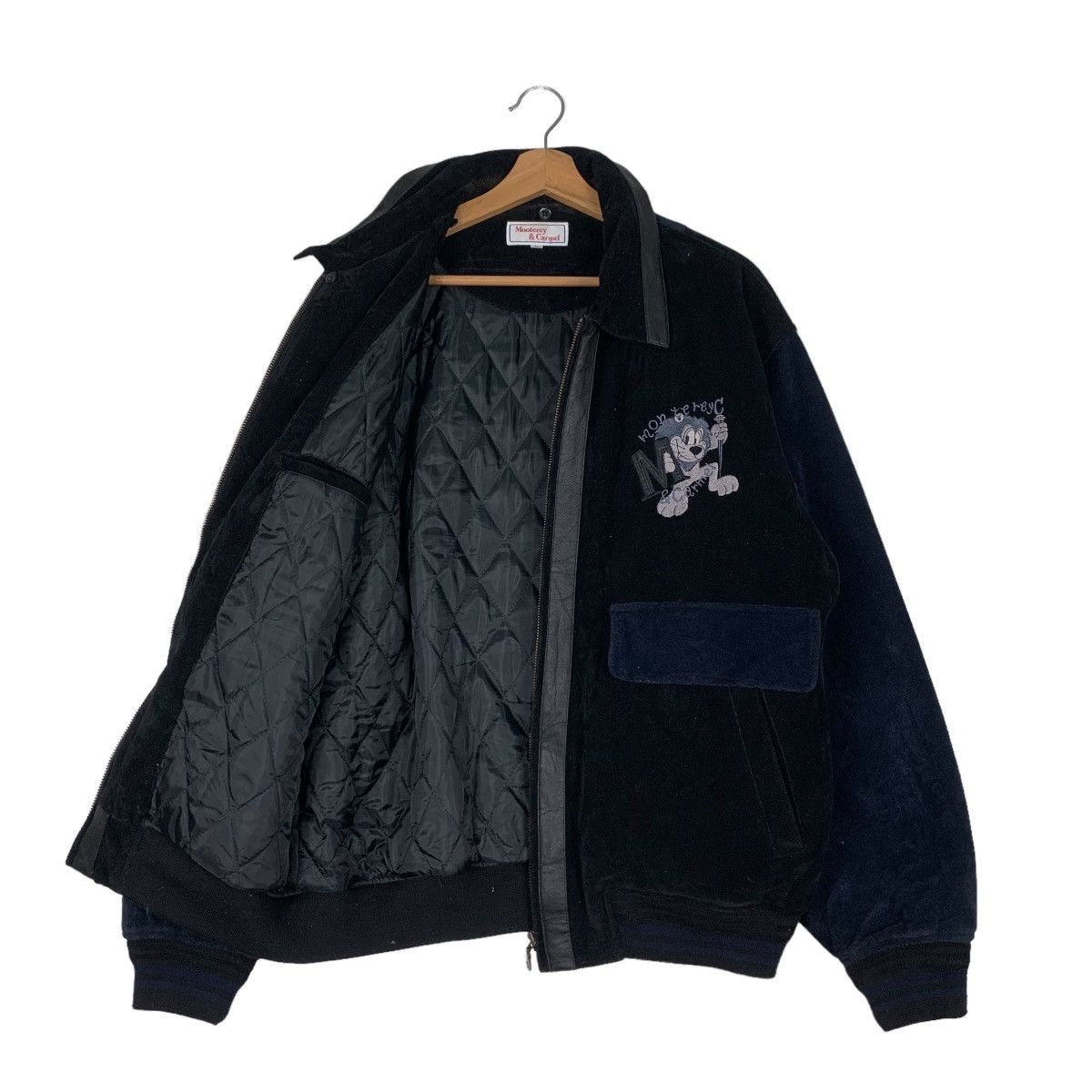 Japanese Brand MONTEREY & CARMEL Domenica Big Logo Cartoon Jacket #0918-C41 Size US L / EU 52-54 / 3 - 9 Thumbnail