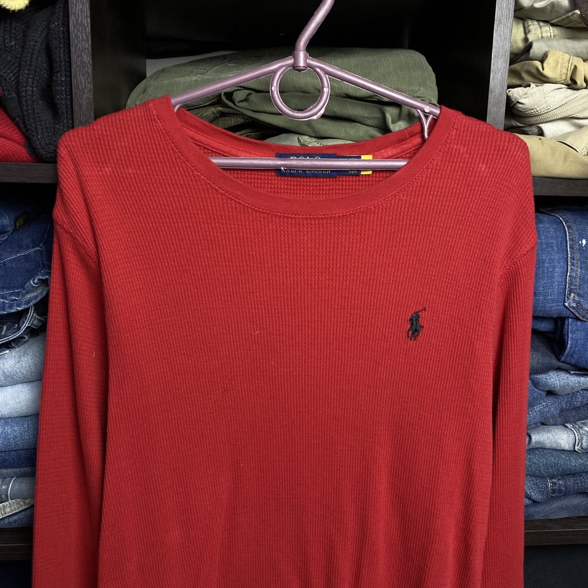 Polo Ralph Lauren Mens Polo Ralph Lauren small pony y2k opiun sweater size L Size US L / EU 52-54 / 3 - 2 Thumbnail