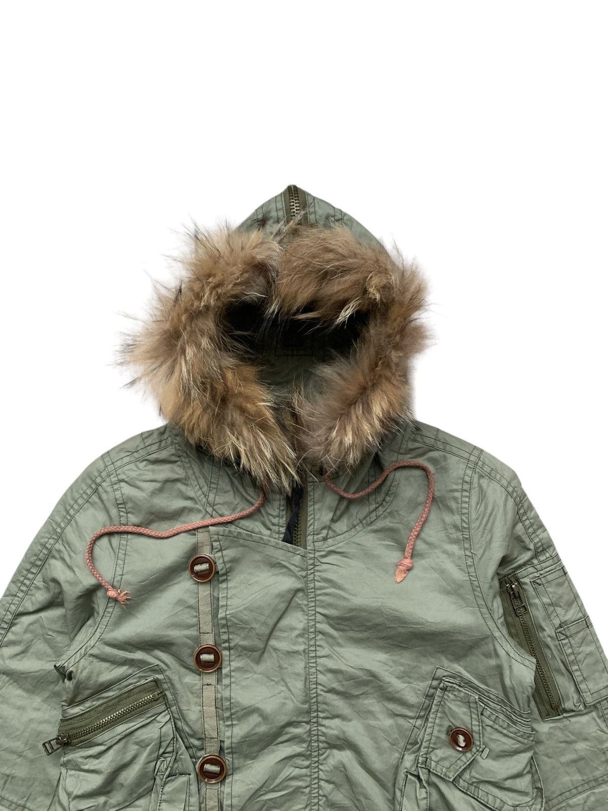 Other RACCOON FUR N2B CARGO PILOT VKEI JACKET Size US S / EU 44-46 / 1 - 3 Thumbnail