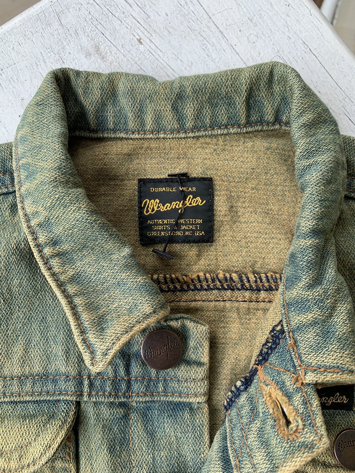 Wrangler Baby Collection Rusty Wrangler Jeans Jacket Size US XXS / EU 40 - 4 Thumbnail