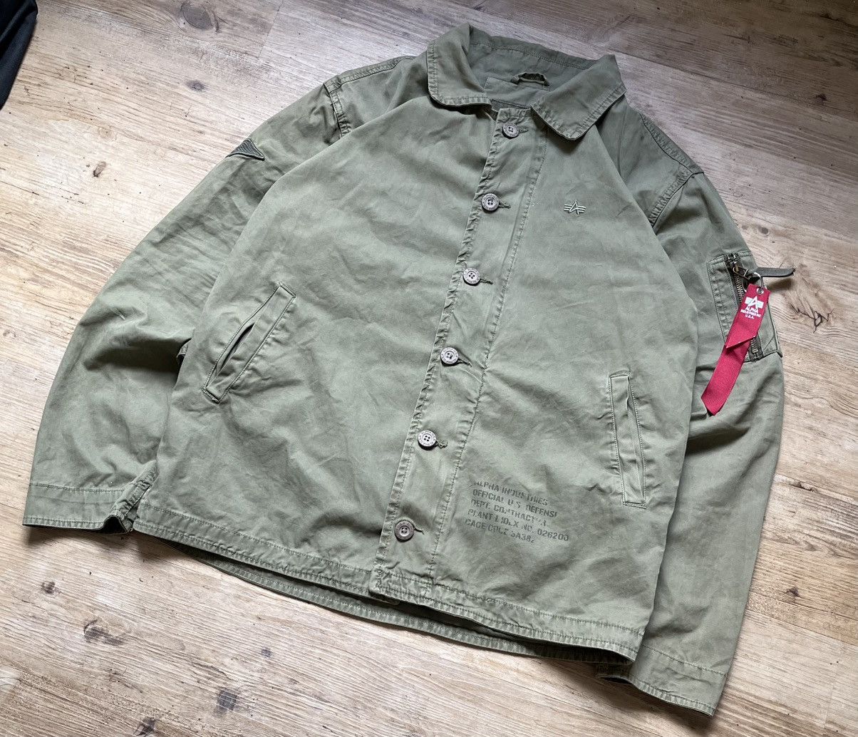 Alpha Industries Alpha Industries military vintage overshirt Size US L / EU 52-54 / 3 - 1 Thumbnail