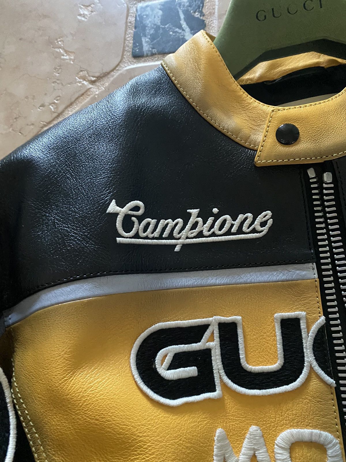 Gucci × Palace Gucci x Palace leather jacket Size US M / EU 48-50 / 2 - 6 Thumbnail