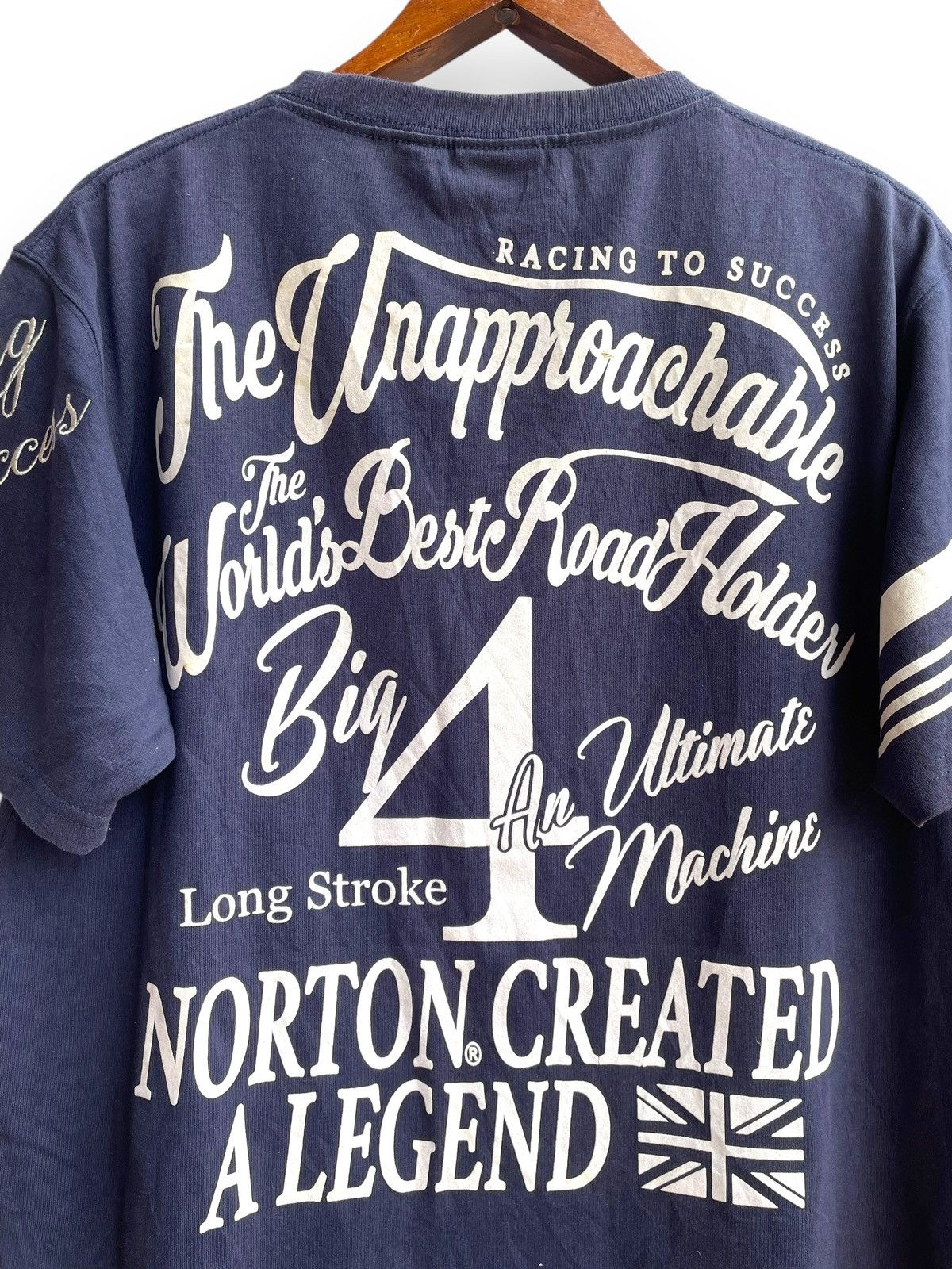 Norton × Vintage Norton England Brooklands Road Special Tee Size US L / EU 52-54 / 3 - 3 Thumbnail