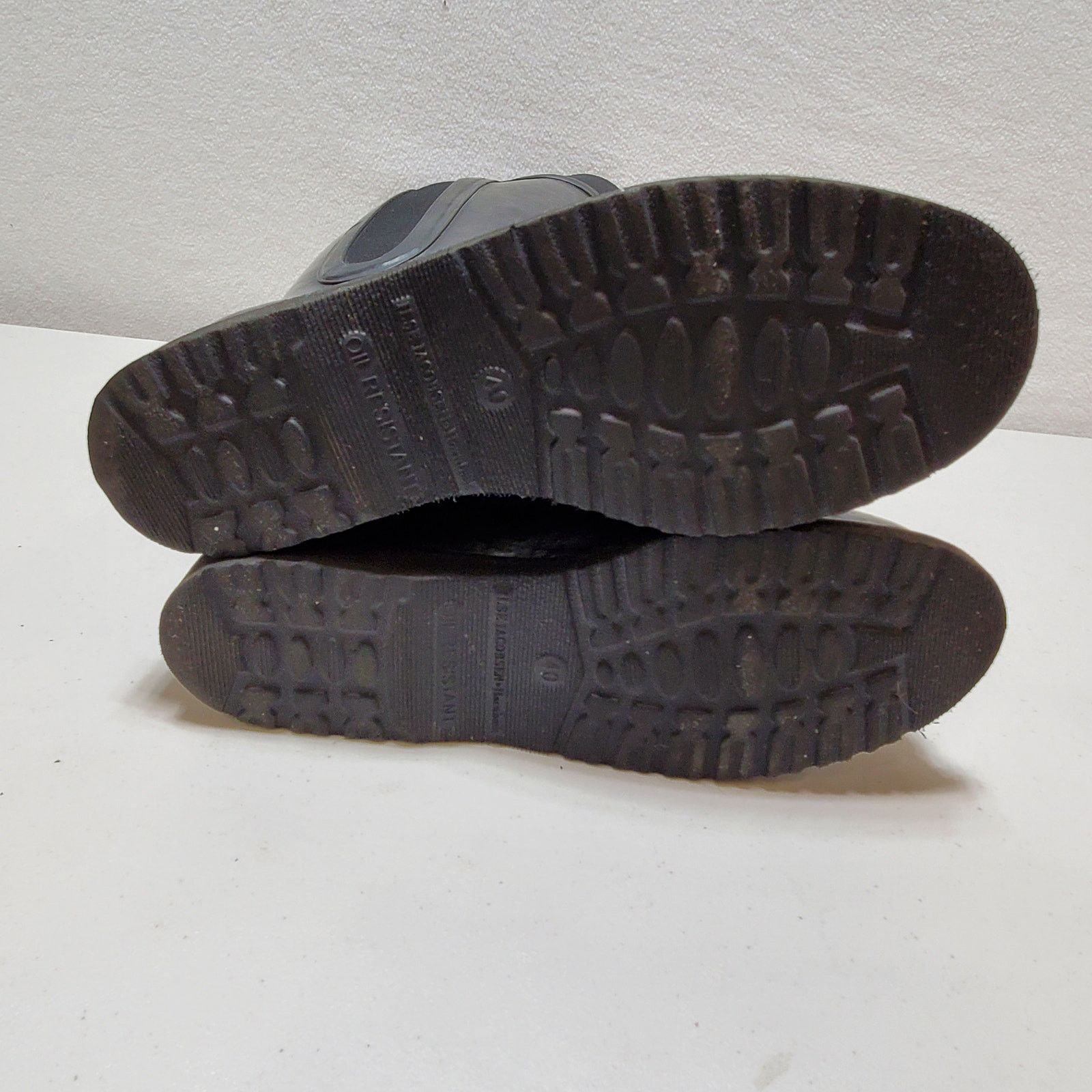 Ilse Jacobsen Isle Jacobsen Hornbach Rain Boots Womens 40/9.5 Black Tall Size US 9.5 / IT 39.5 - 10 Thumbnail
