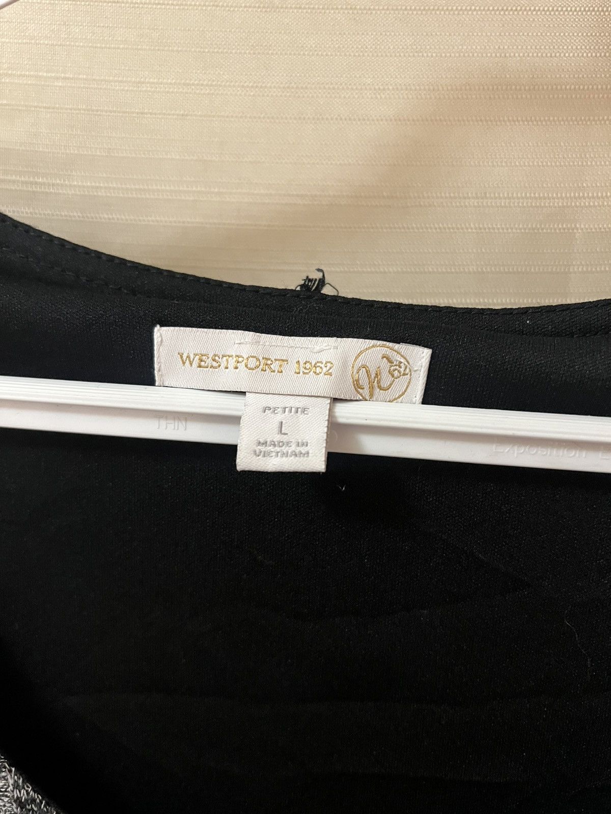 Other Westport 1962 black and grey dress size large Size L / US 10 / IT 46 - 3 Thumbnail