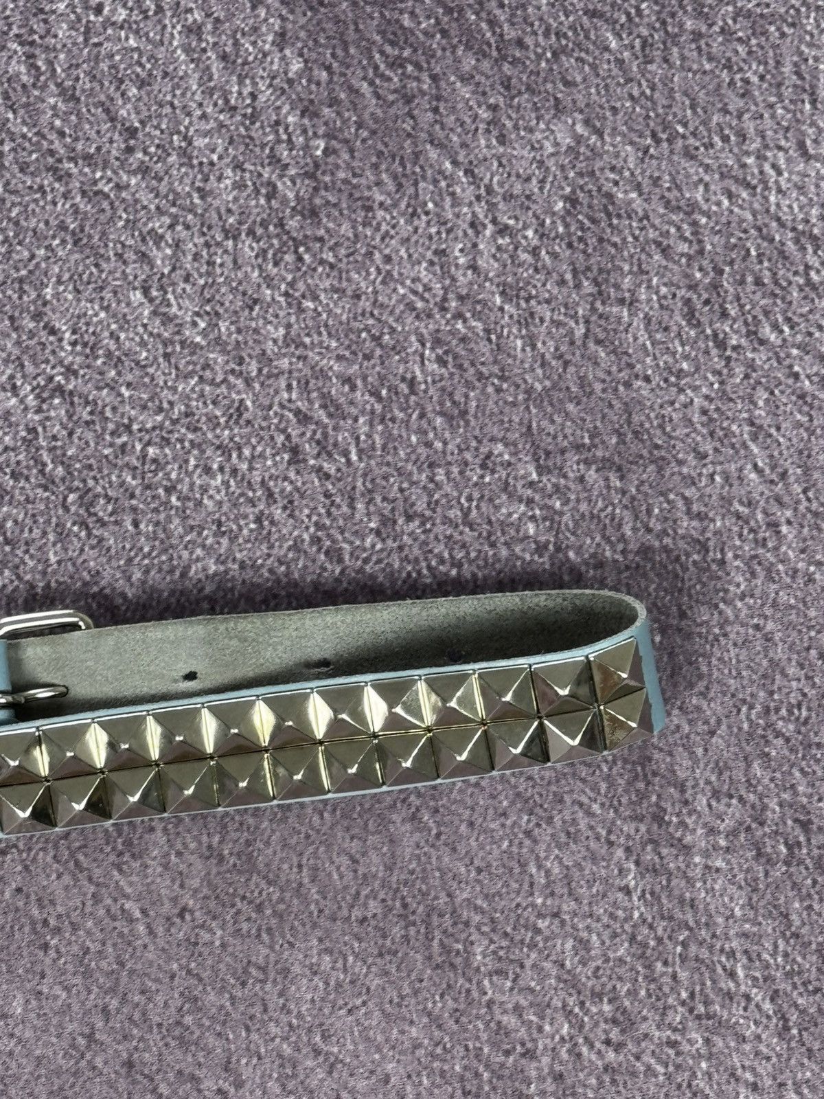 Japanese Brand Vintage Pyramid Studded Punk Belt Y2K Size ONE SIZE - 8 Thumbnail