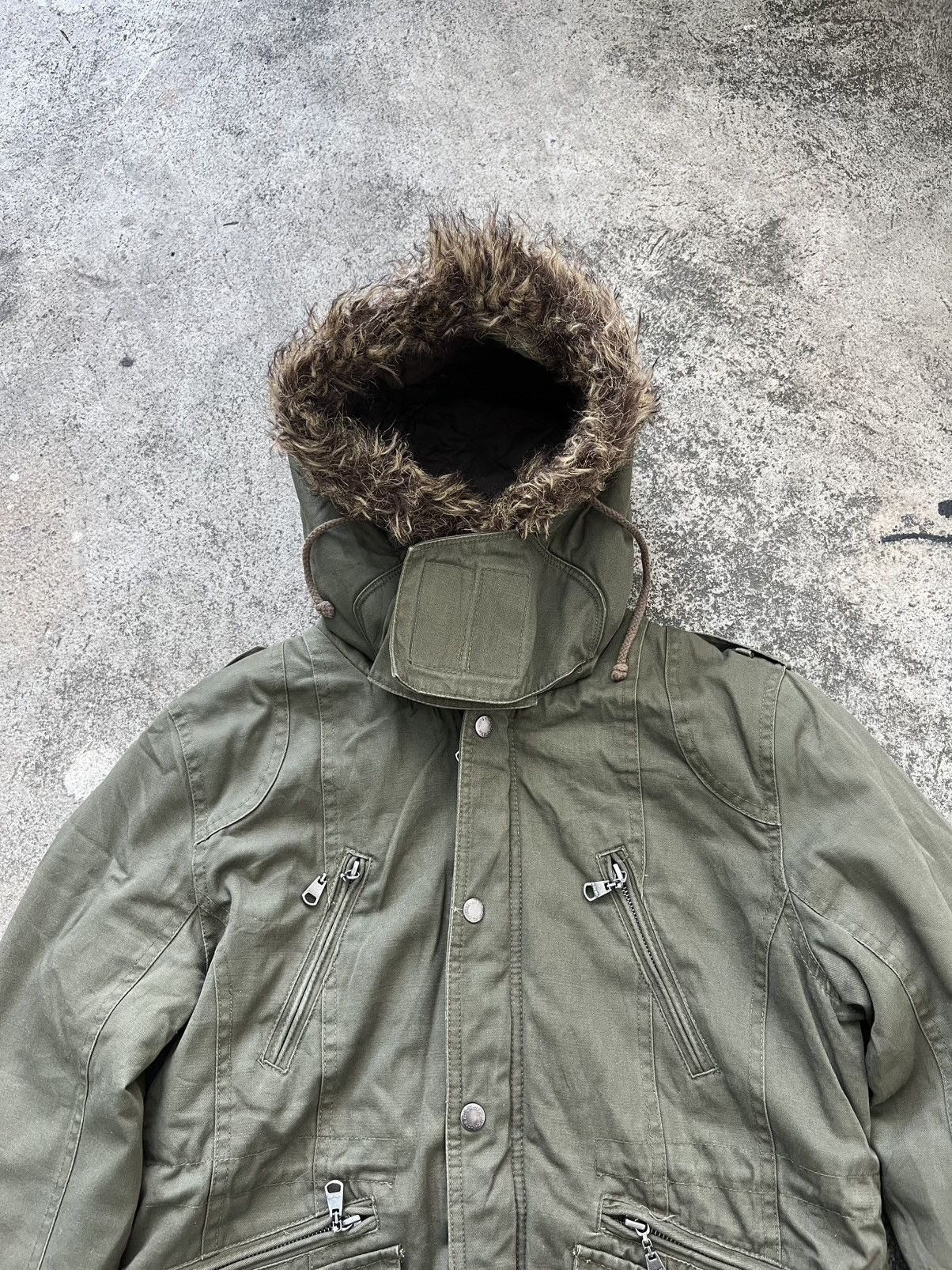 In The Attic Vintage In The Attic Seditionaries Fur Hoodie Jacket Size US L / EU 52-54 / 3 - 2 Thumbnail