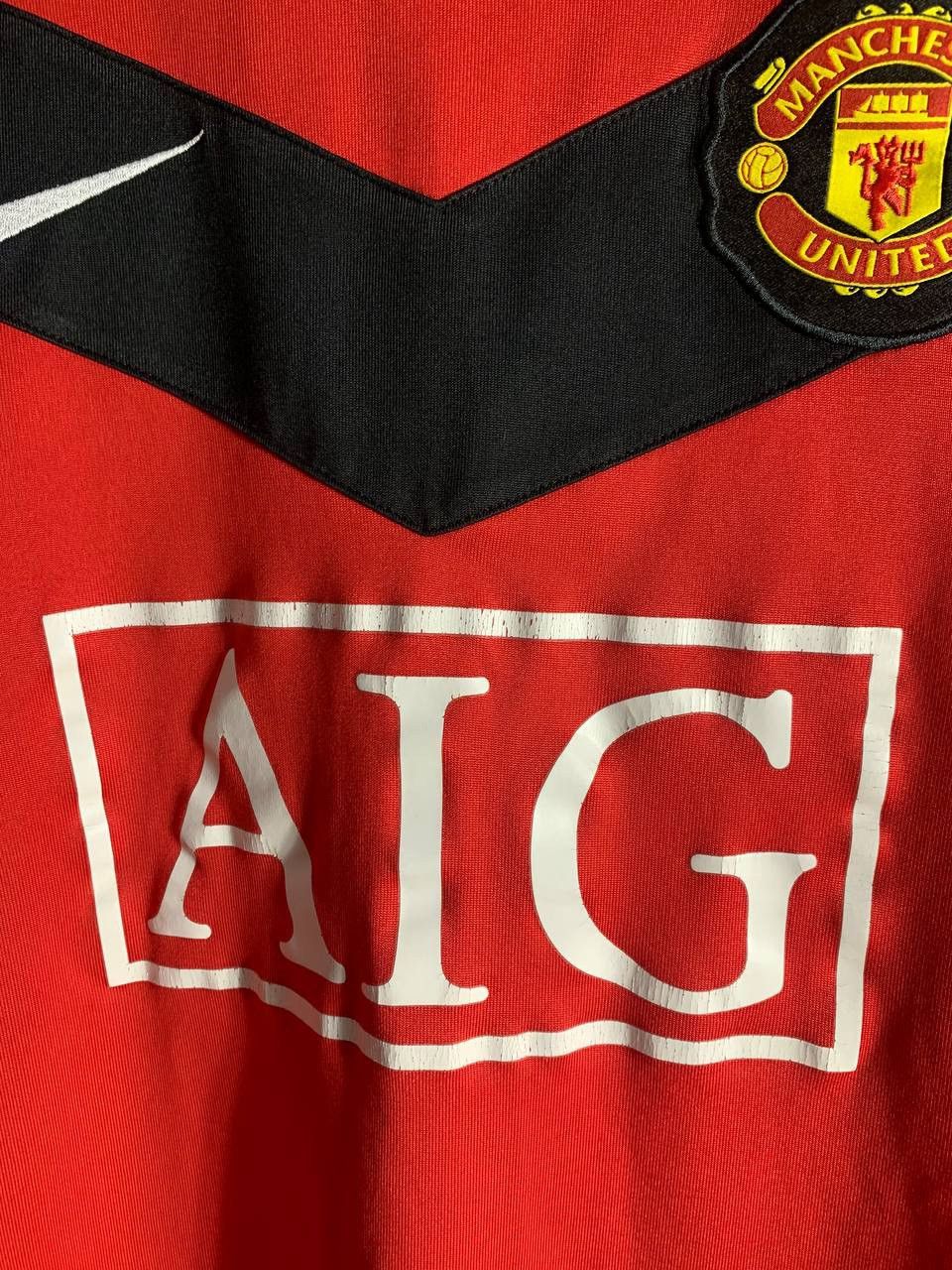 Nike × Vintage VERY RARE NIKE FC MANCHESTER UNITED ENGLAND SOCCER JERSEY Size US S / EU 44-46 / 1 - 5 Thumbnail