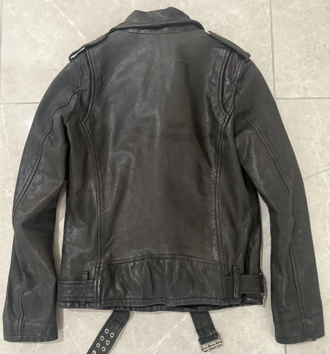 Balmain Balmain Double Zip Leather Jacket Size S / US 4 / IT 40 - 3 Thumbnail