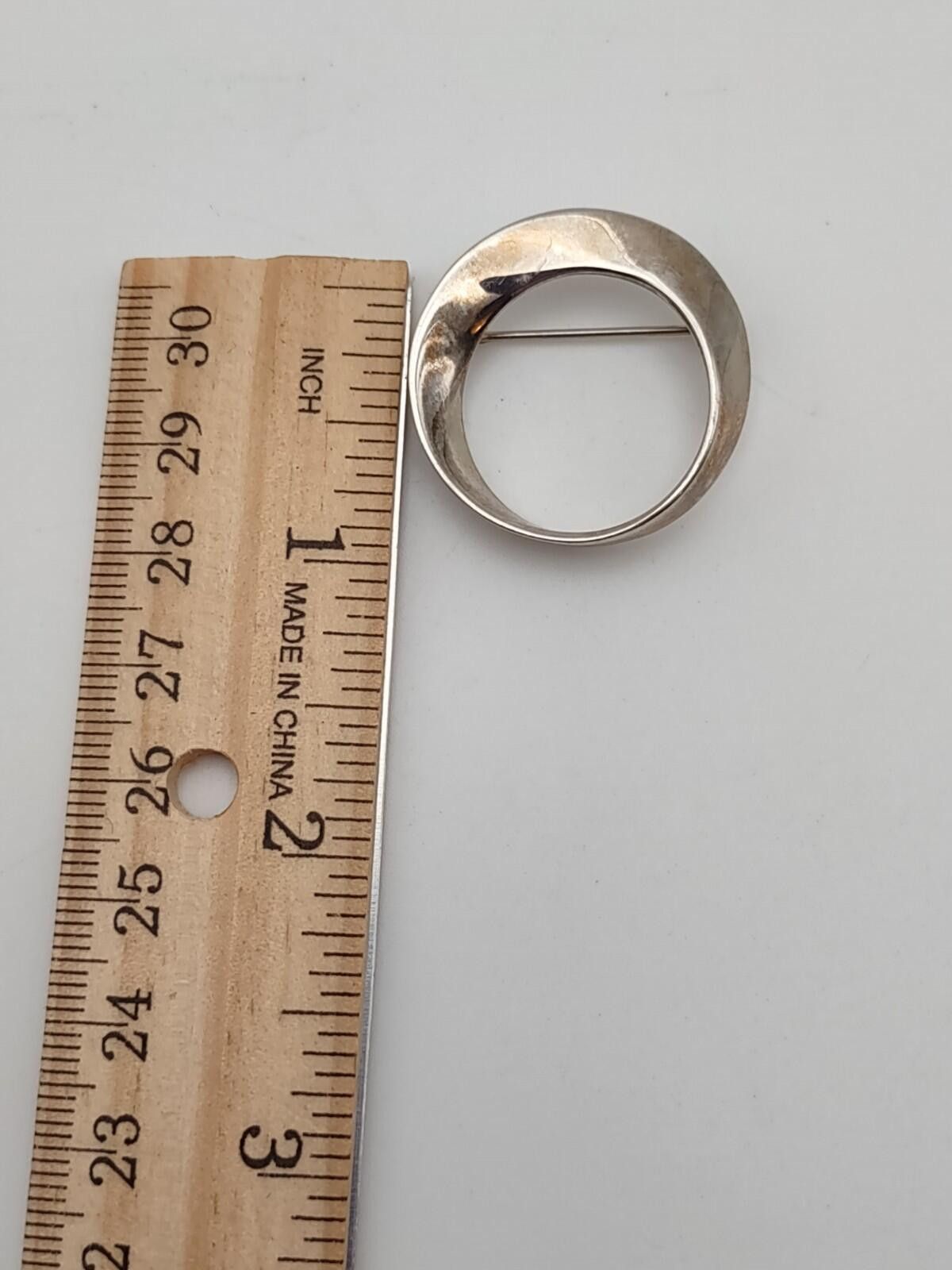 Other James Avery Mobius Twist Circle Brooch 925 Retired Size ONE SIZE - 3 Thumbnail