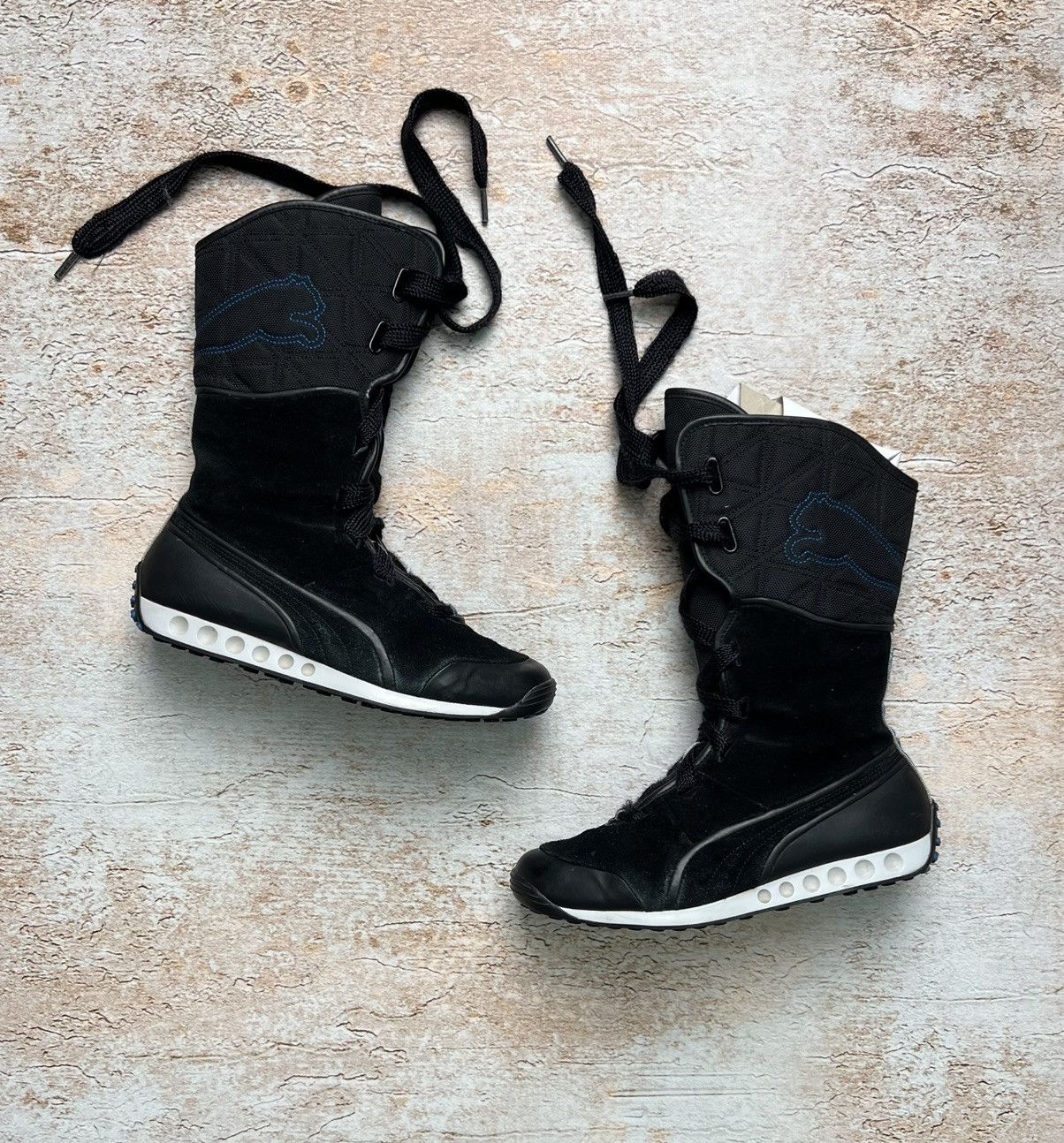 Puma × Vintage Puma vintage high boots Size US 8 / IT 38 - 1 Thumbnail