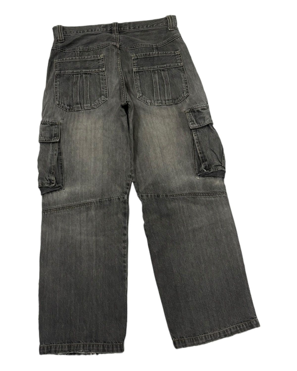Hysteric Glamour BAGGY🔥JACK SERIKA MULTI POCKET BAGGY CARGO JEANS PANTS Size US 32 / EU 48 - 8 Thumbnail