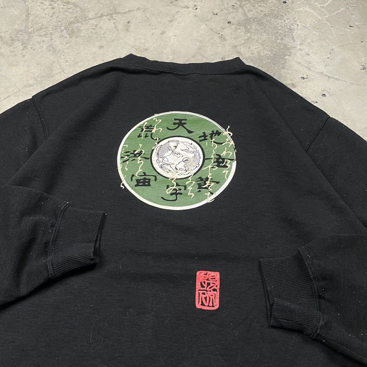 Japanese Brand y2k Japanese Sukajan Tattoo Crewneck Size US M / EU 48-50 / 2 - 3 Thumbnail