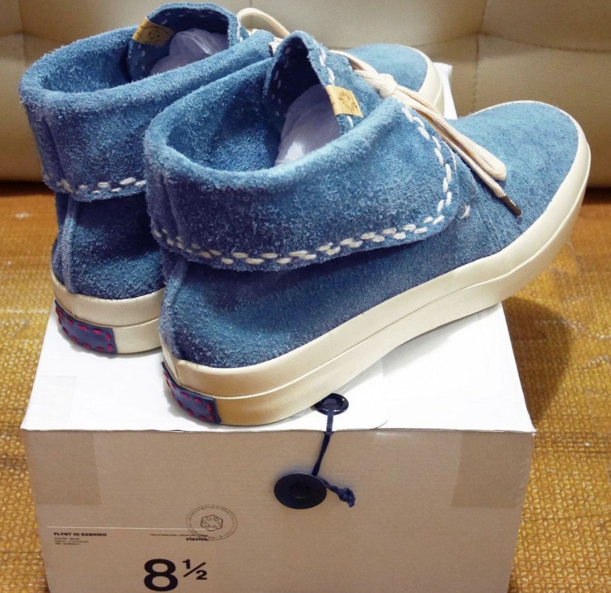 Visvim Visvim 12S/S flynt-hi sashiko Size US 8.5 / EU 41-42 - 12 Thumbnail
