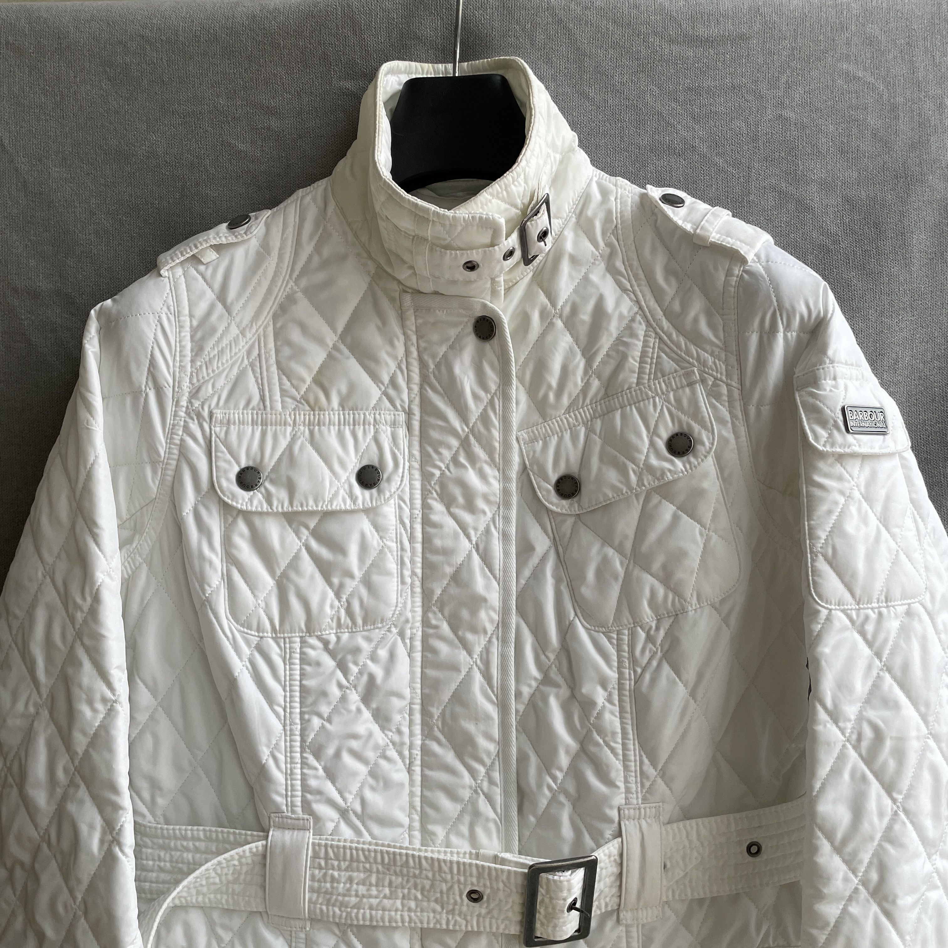 Barbour Barbour International Womens Spring Tourer Quilted Jacket Size M / US 6-8 / IT 42-44 - 4 Thumbnail