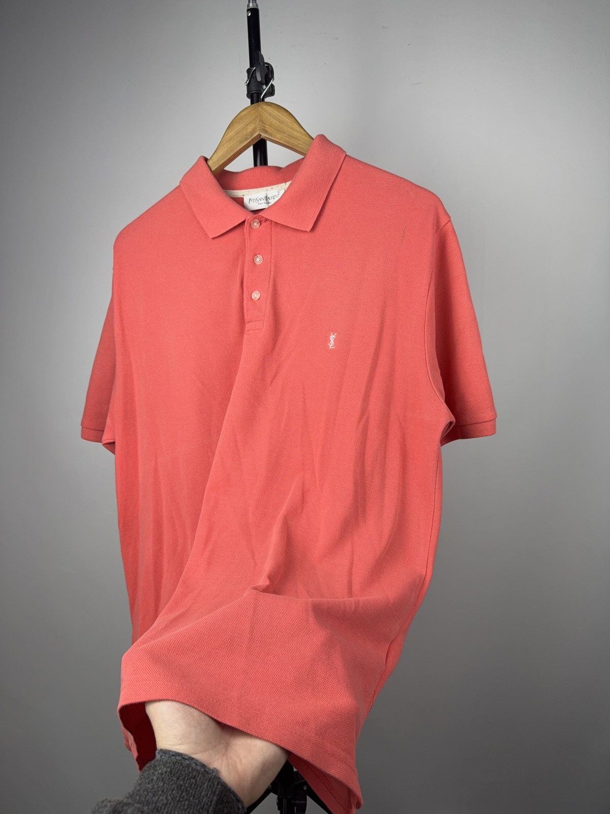 Yves Saint Laurent Vintage 90s Retro Luxury YSL Yves Saint Laurent polos Size US XL / EU 56 / 4 - 7 Thumbnail