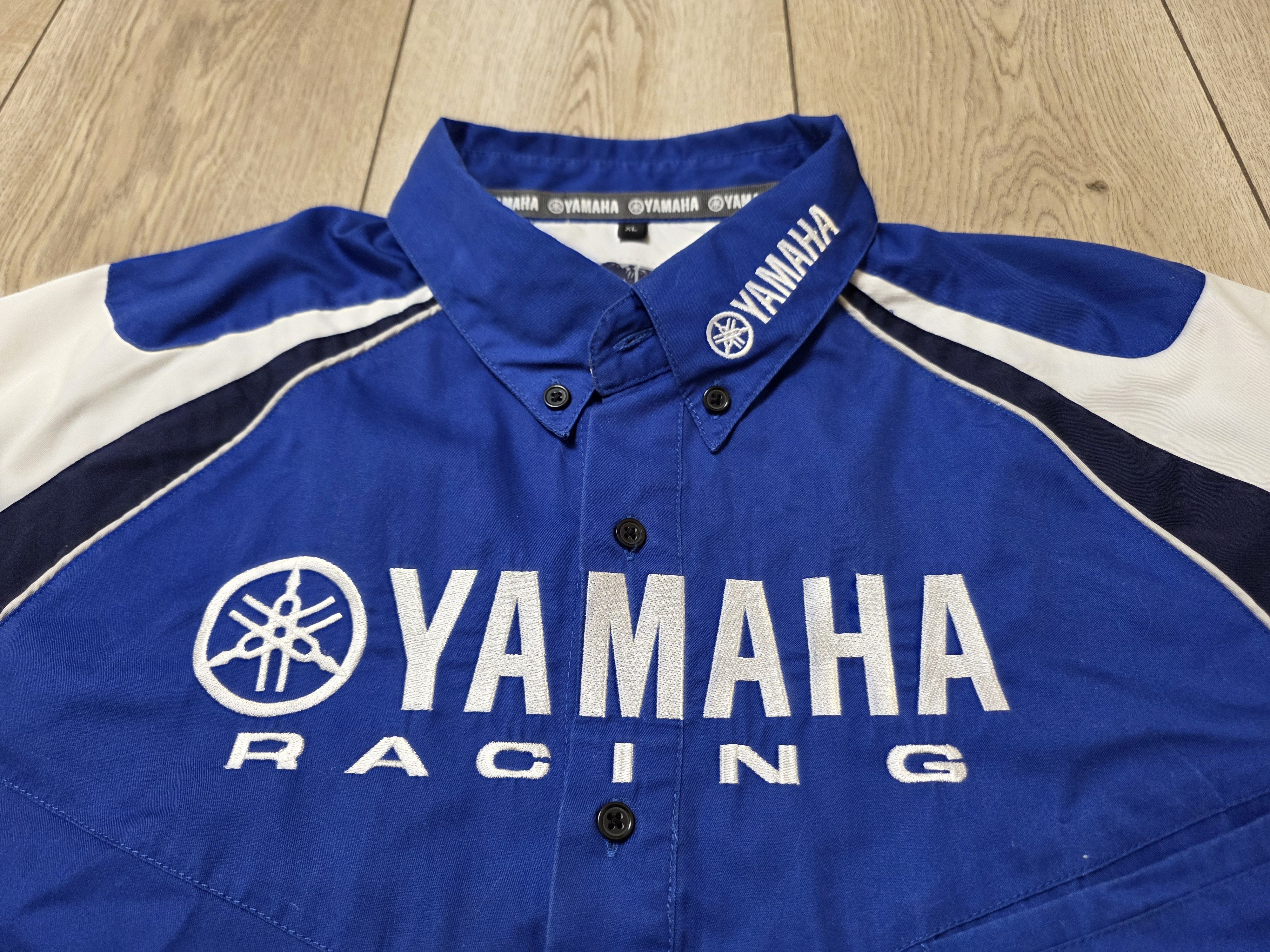 Formula 1 YAMAHA RACING VINTAGE SHIRT MOTOGP SHIRT CLASSIC BUTTON Size US XL / EU 56 / 4 - 3 Thumbnail