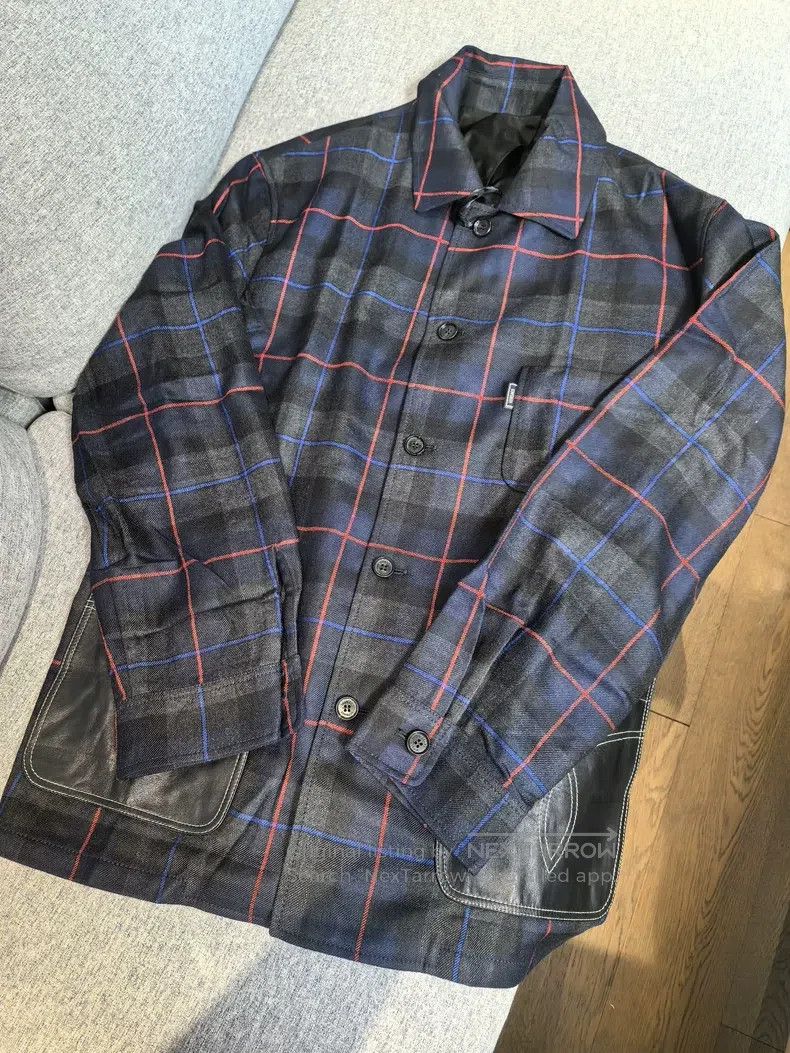 Versace Versace Wool patchwork shirt jacket trench coat Size US XXL / EU 58 / 5 - 1 Thumbnail