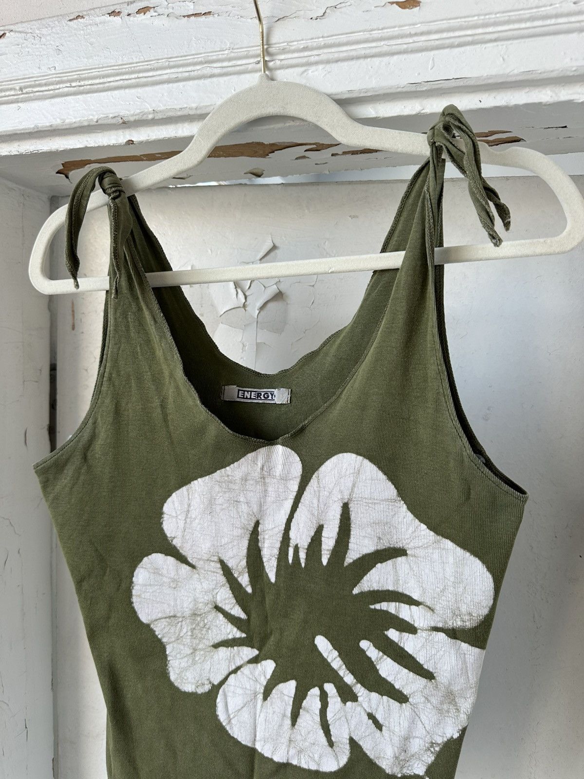 Beauty Beast × If Six Was Nine × Vintage Vintage Khaki Printed Top Size L / US 10 / IT 46 - 2 Thumbnail