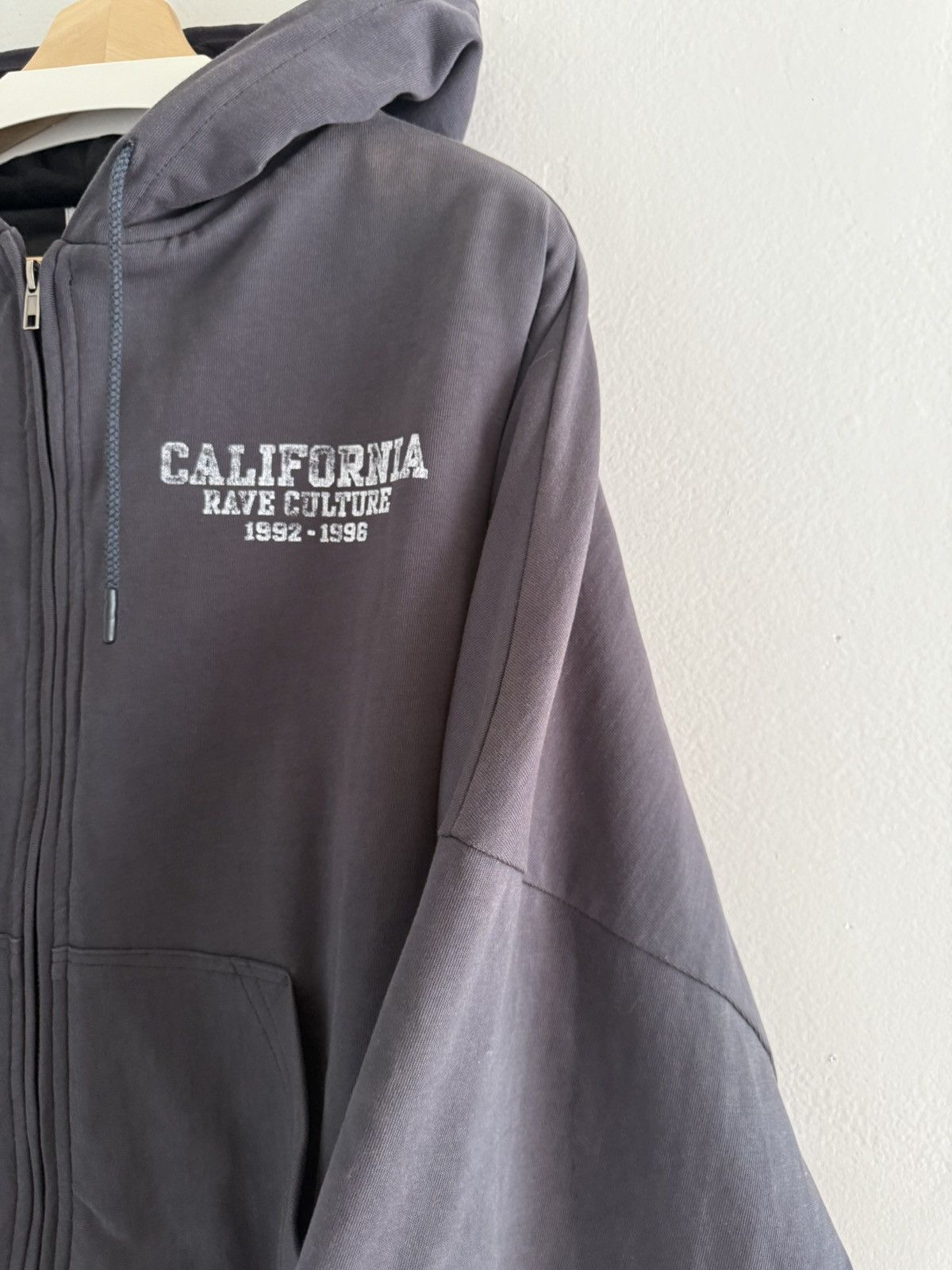Willy Chavarria JAPAN EXCLUSIVE Rave Culture Lined Padded Bomber Zip Hoodie Size US M / EU 48-50 / 2 - 19 Thumbnail