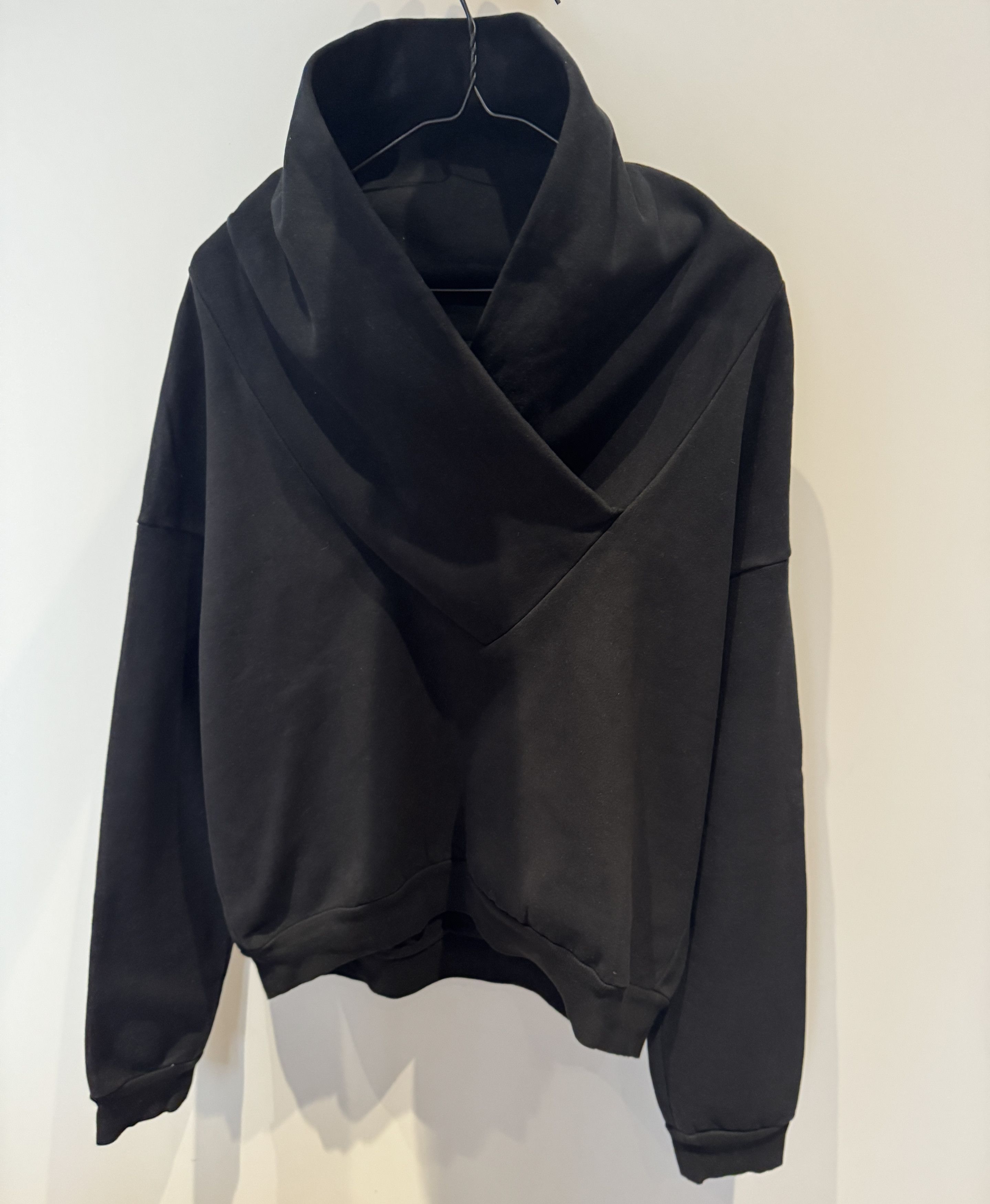 Saint Laurent Paris Saint Laurent Shawl-Neck Sweatshirt Size US XL / EU 56 / 4 - 3 Thumbnail