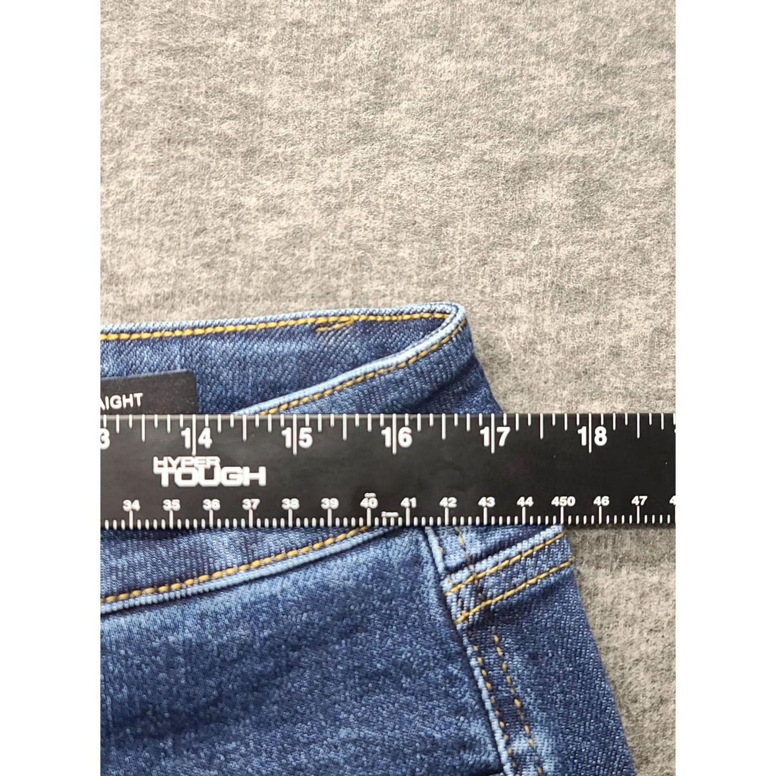 Vintage Judy Blue Jeans Women’s 16W/29 Classic Fit Straight Leg Stretch Denim Jeans Blue 5-Pocket City Preppy Womens Size 38" / US 16 / IT 52 - 4 Thumbnail