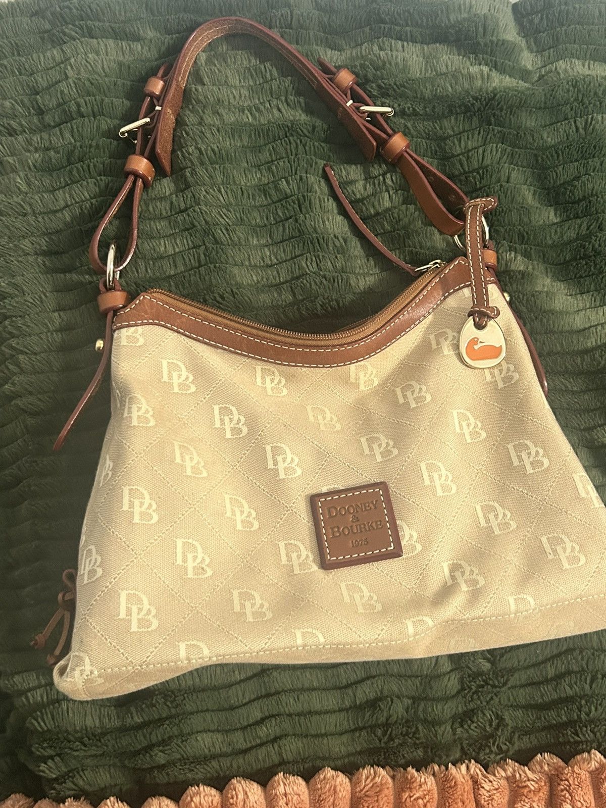 Dooney & Bourke Dooney & Bourke Vintage beige shoulder bag Size ONE SIZE - 1 Thumbnail