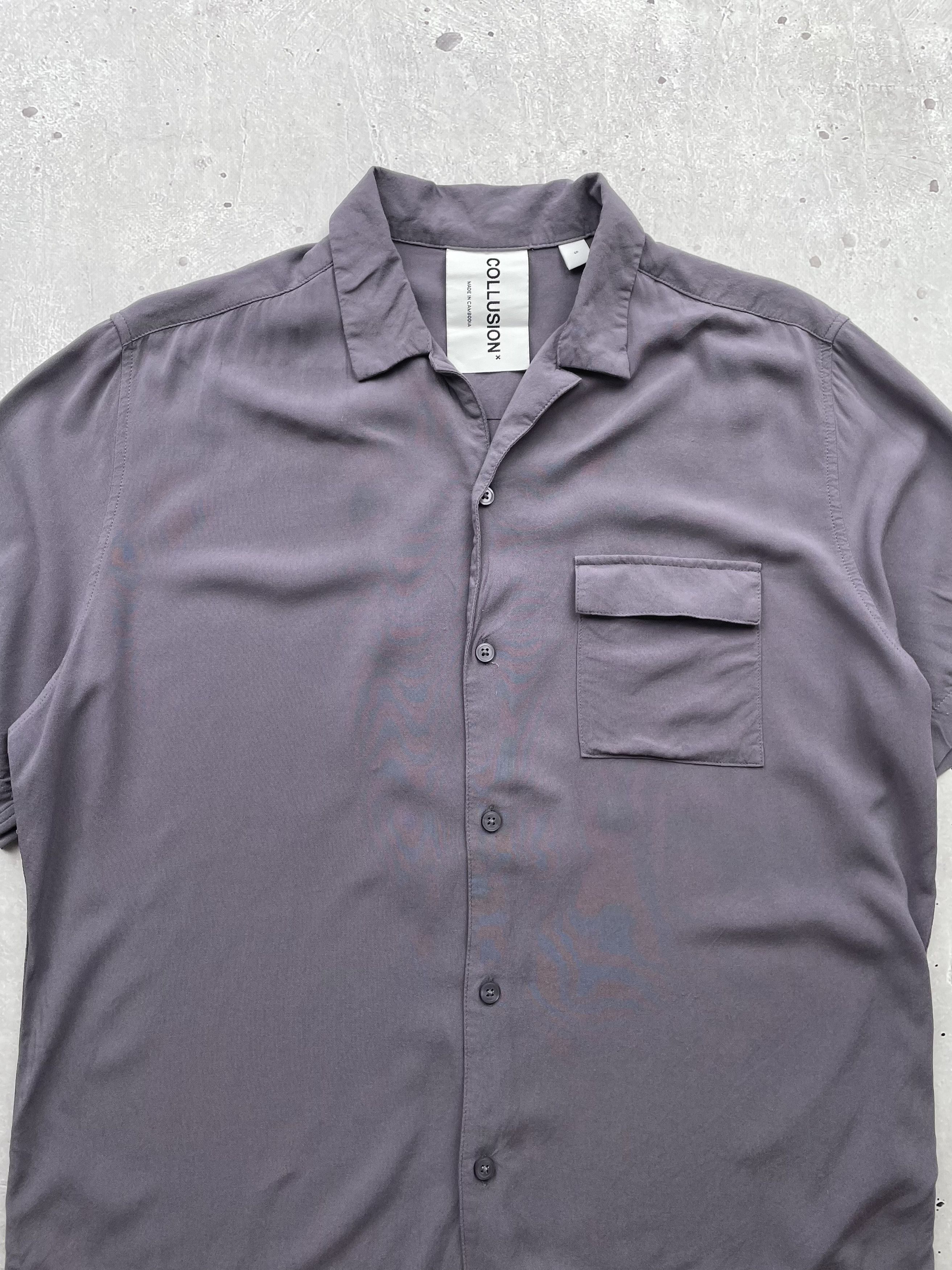 Japanese Brand × Vintage Collusion Vintage Shirt Short Sleeve Size US S / EU 44-46 / 1 - 2 Thumbnail