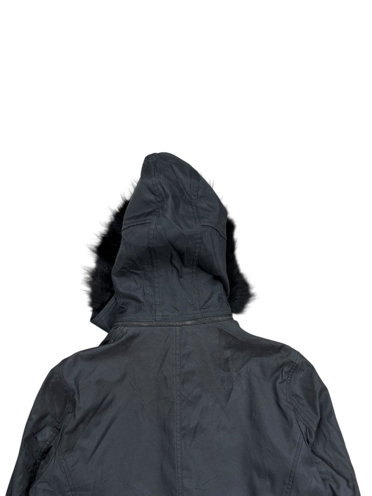 14th Addiction 2000s Tete Homme - Vkei Style Fur Hoodie Belted Jacket Size US M / EU 48-50 / 2 - 8 Thumbnail